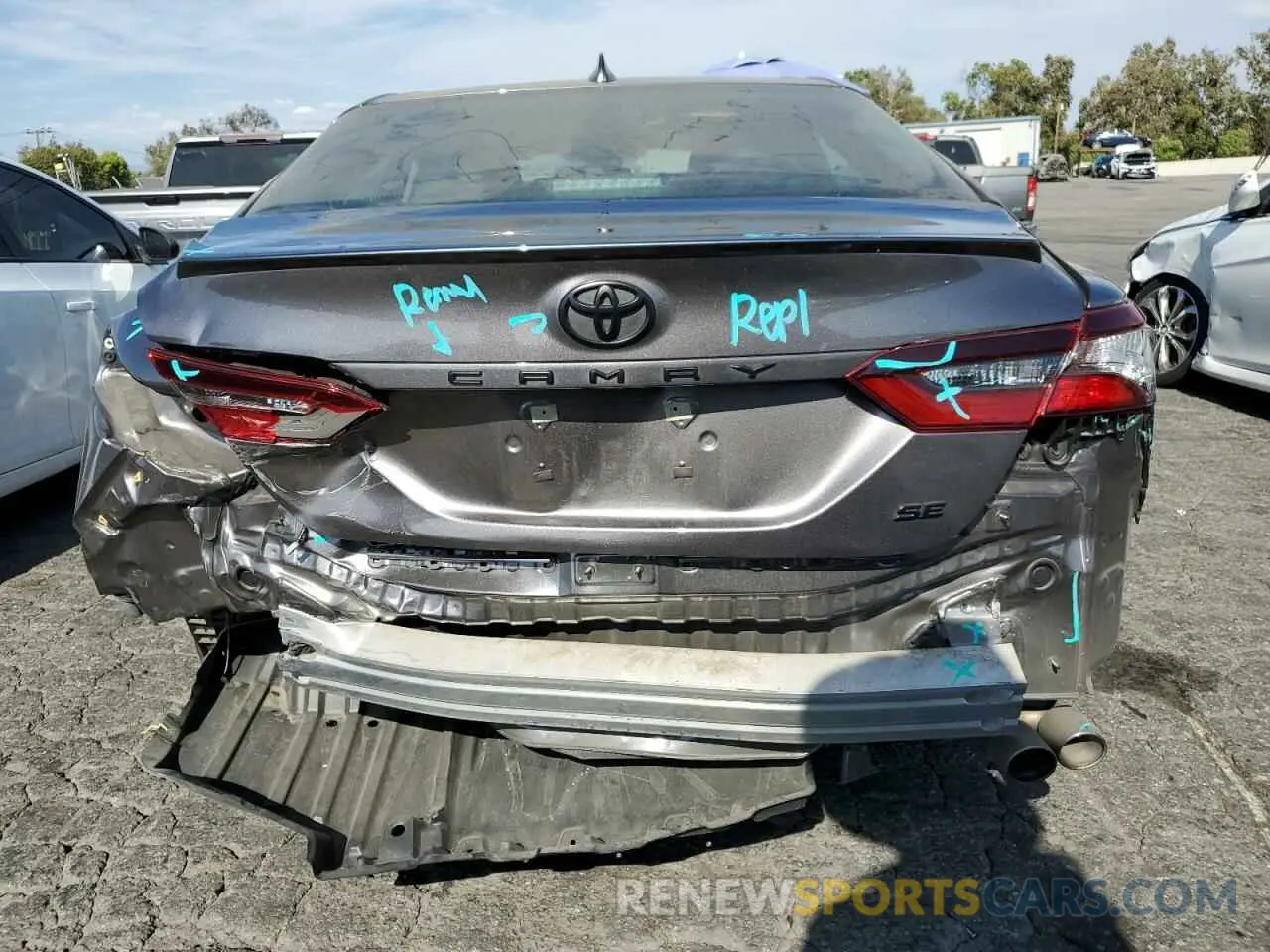 6 Photograph of a damaged car 4T1G11AK2PU103405 TOYOTA CAMRY 2023
