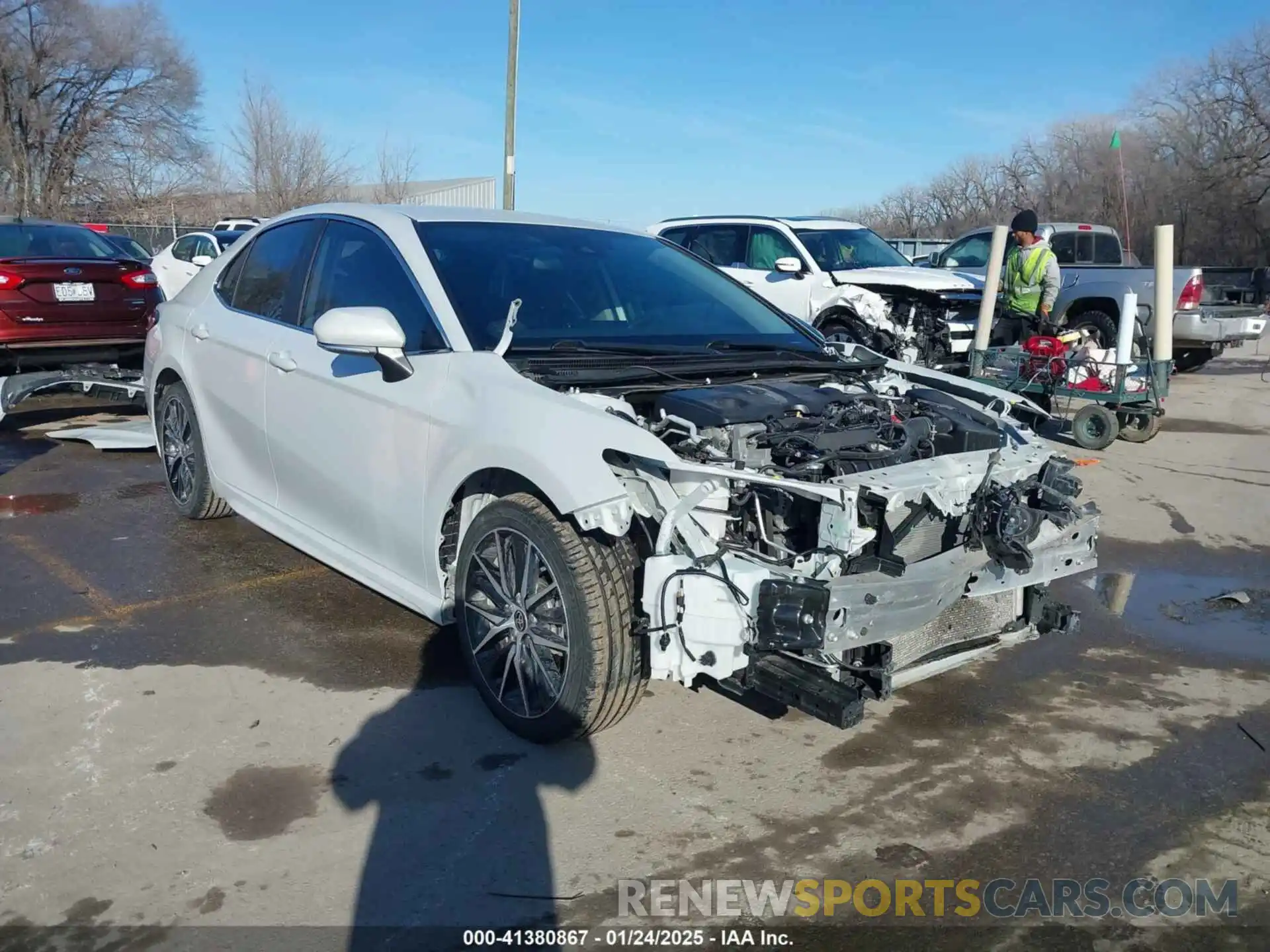 1 Photograph of a damaged car 4T1G11AK2PU109771 TOYOTA CAMRY 2023