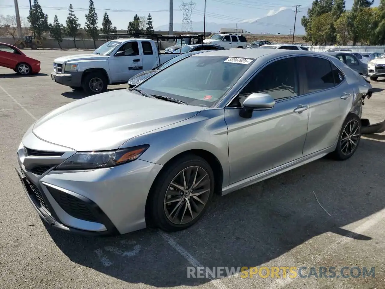 1 Photograph of a damaged car 4T1G11AK2PU151955 TOYOTA CAMRY 2023