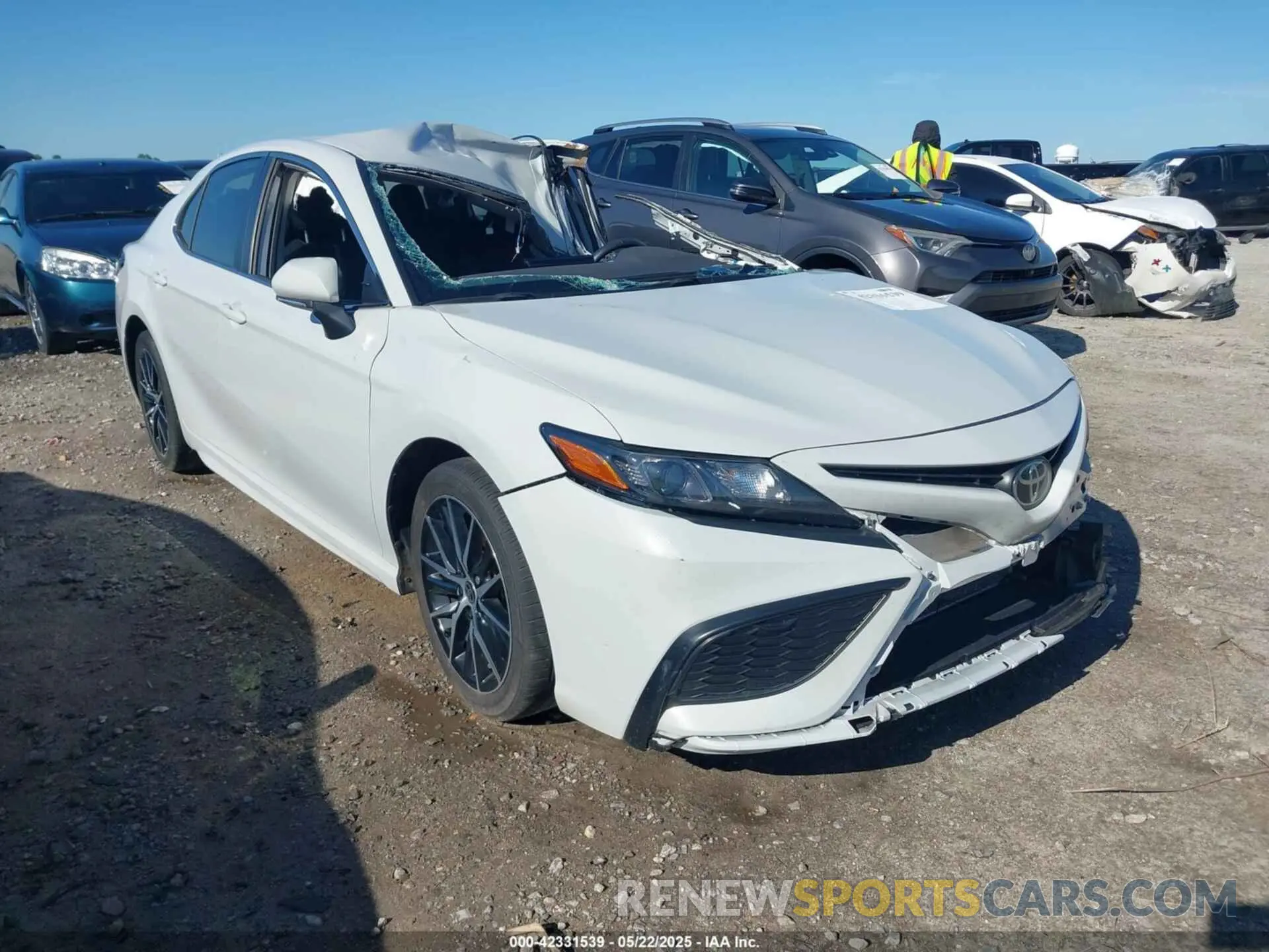 1 Photograph of a damaged car 4T1G11AK2PU155925 TOYOTA CAMRY 2023