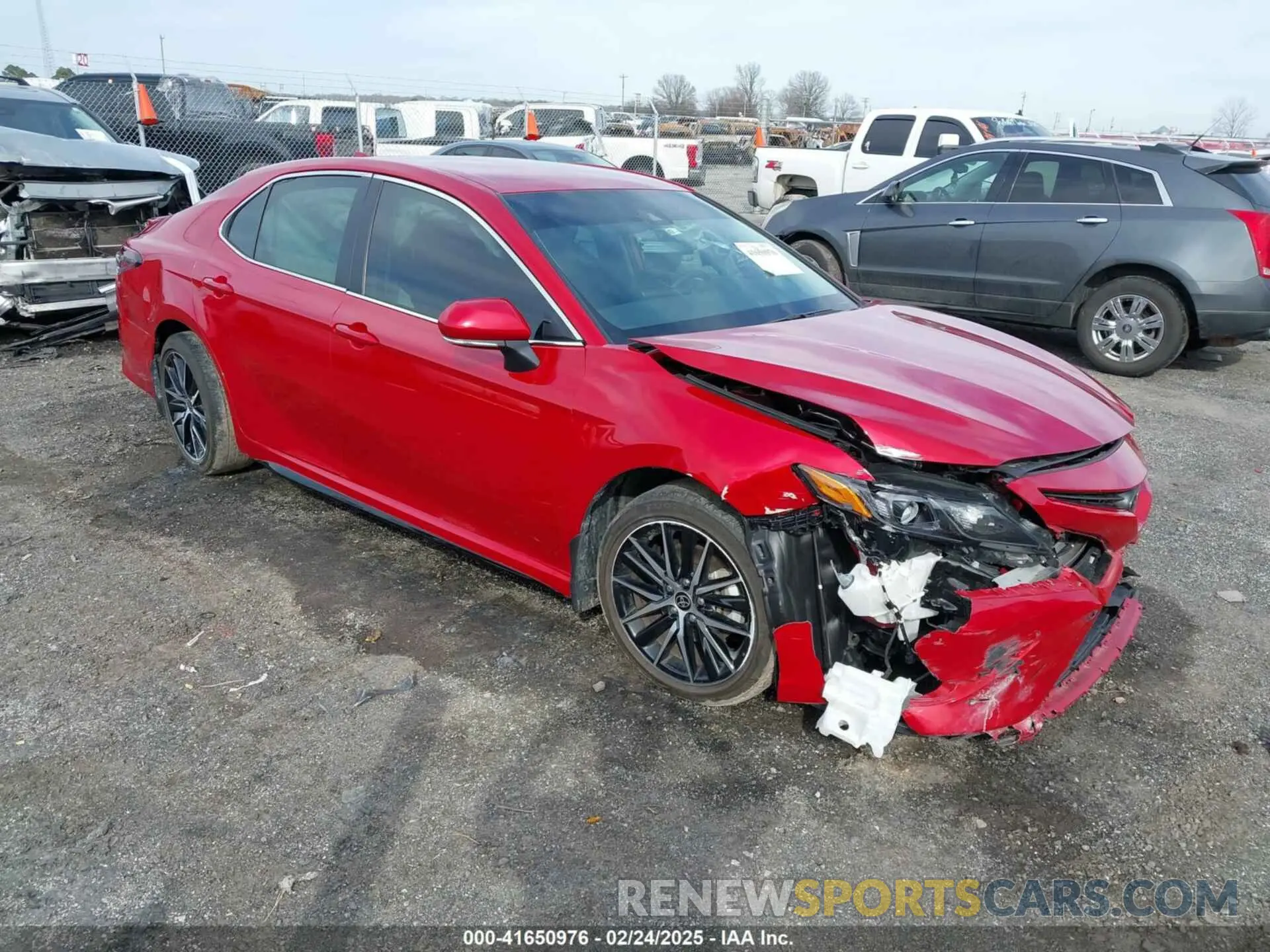1 Photograph of a damaged car 4T1G11AK2PU161742 TOYOTA CAMRY 2023