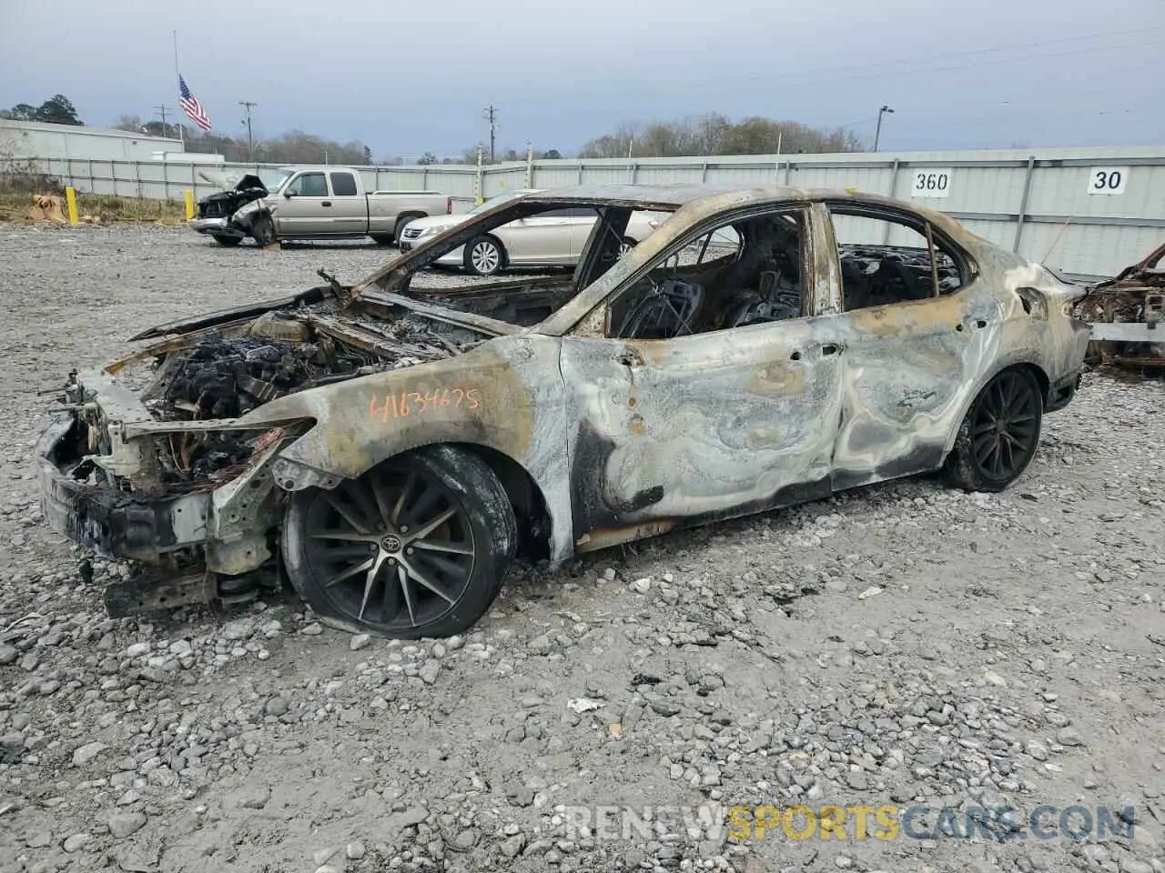 1 Photograph of a damaged car 4T1G11AK2PU170005 TOYOTA CAMRY 2023