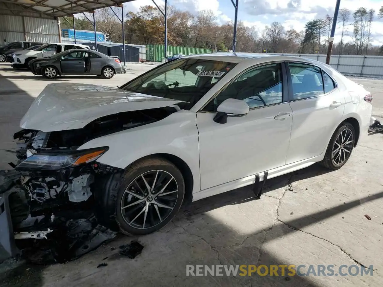 1 Photograph of a damaged car 4T1G11AK2PU738673 TOYOTA CAMRY 2023
