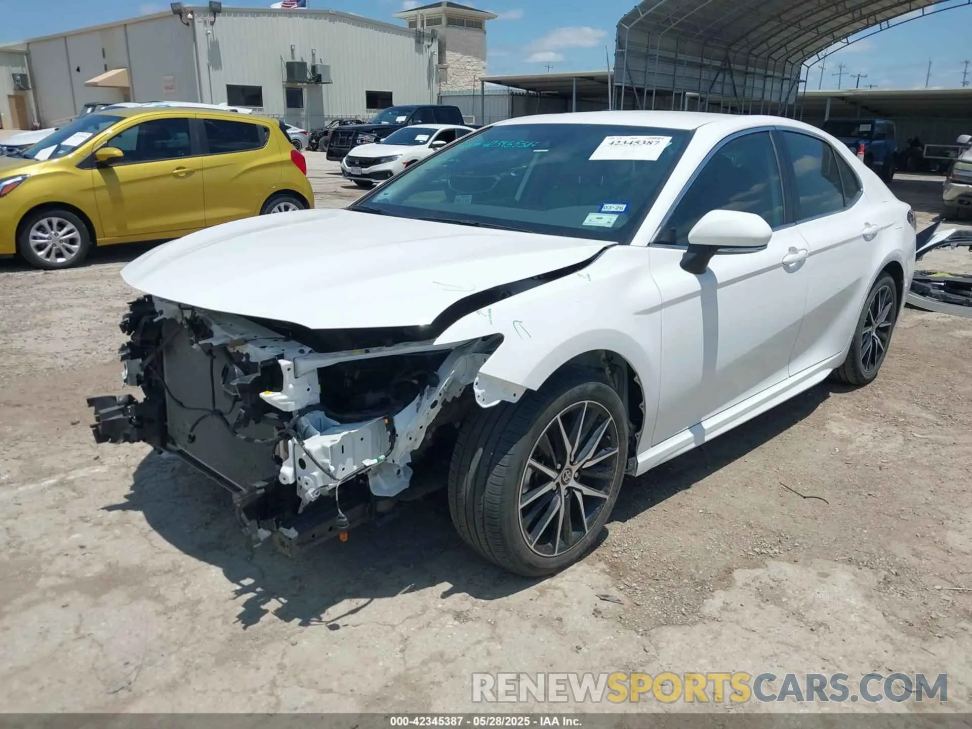 2 Photograph of a damaged car 4T1G11AK2PU774203 TOYOTA CAMRY 2023