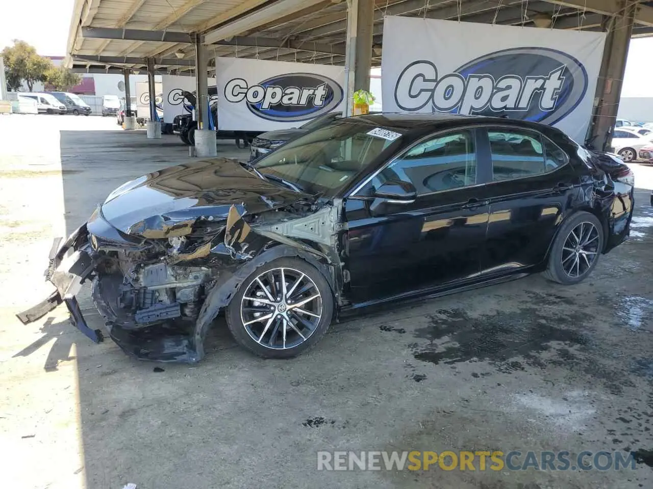 1 Photograph of a damaged car 4T1G11AK2PU810780 TOYOTA CAMRY 2023