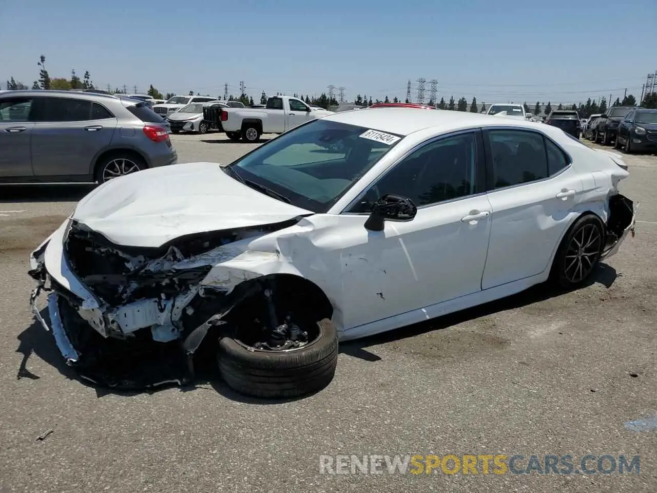 1 Photograph of a damaged car 4T1G11AK2PU821083 TOYOTA CAMRY 2023