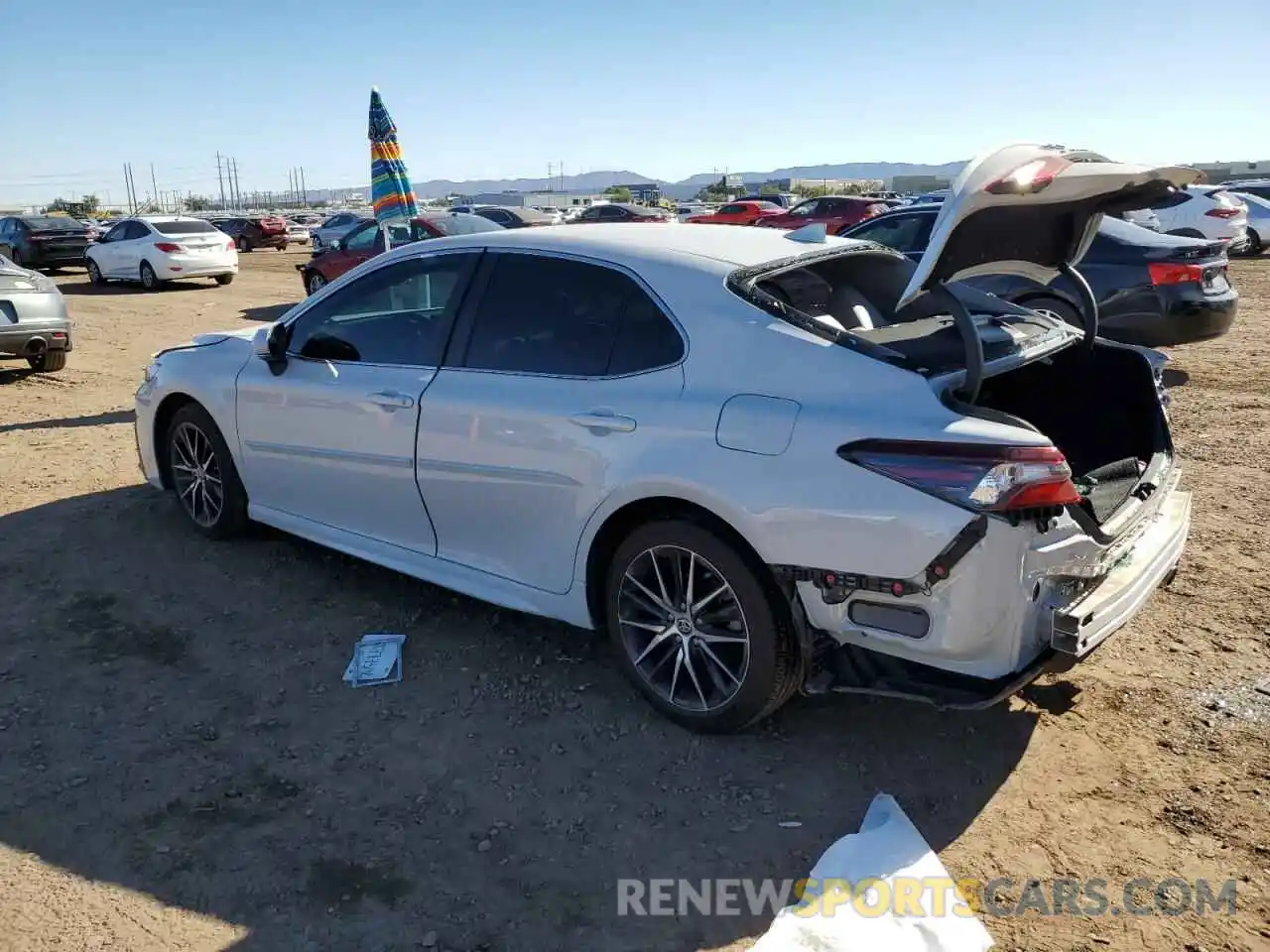 2 Photograph of a damaged car 4T1G11AK3PU079275 TOYOTA CAMRY 2023