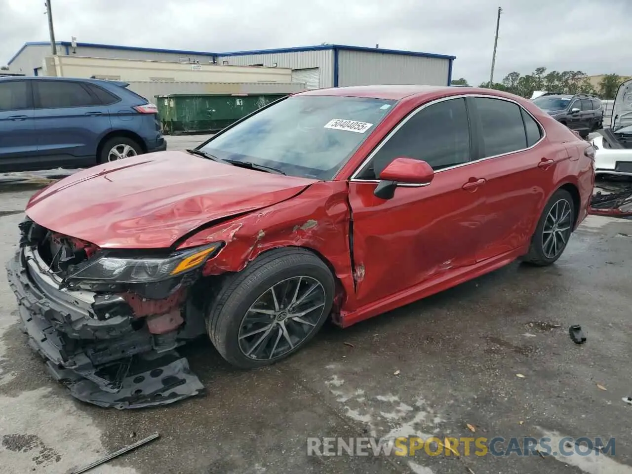 1 Photograph of a damaged car 4T1G11AK3PU079504 TOYOTA CAMRY 2023