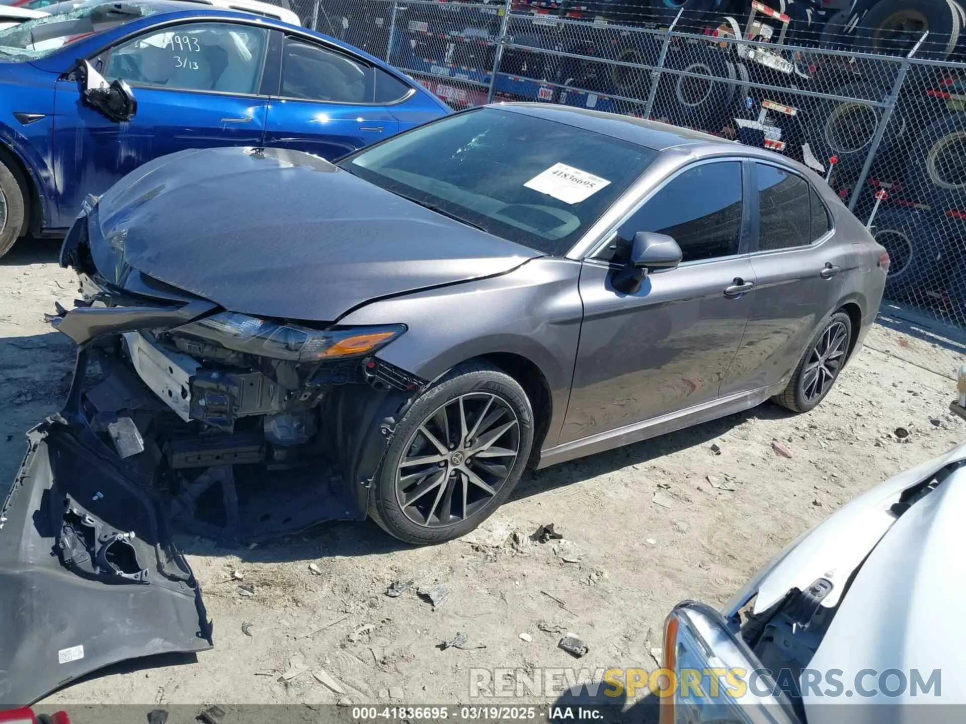 2 Photograph of a damaged car 4T1G11AK3PU101131 TOYOTA CAMRY 2023