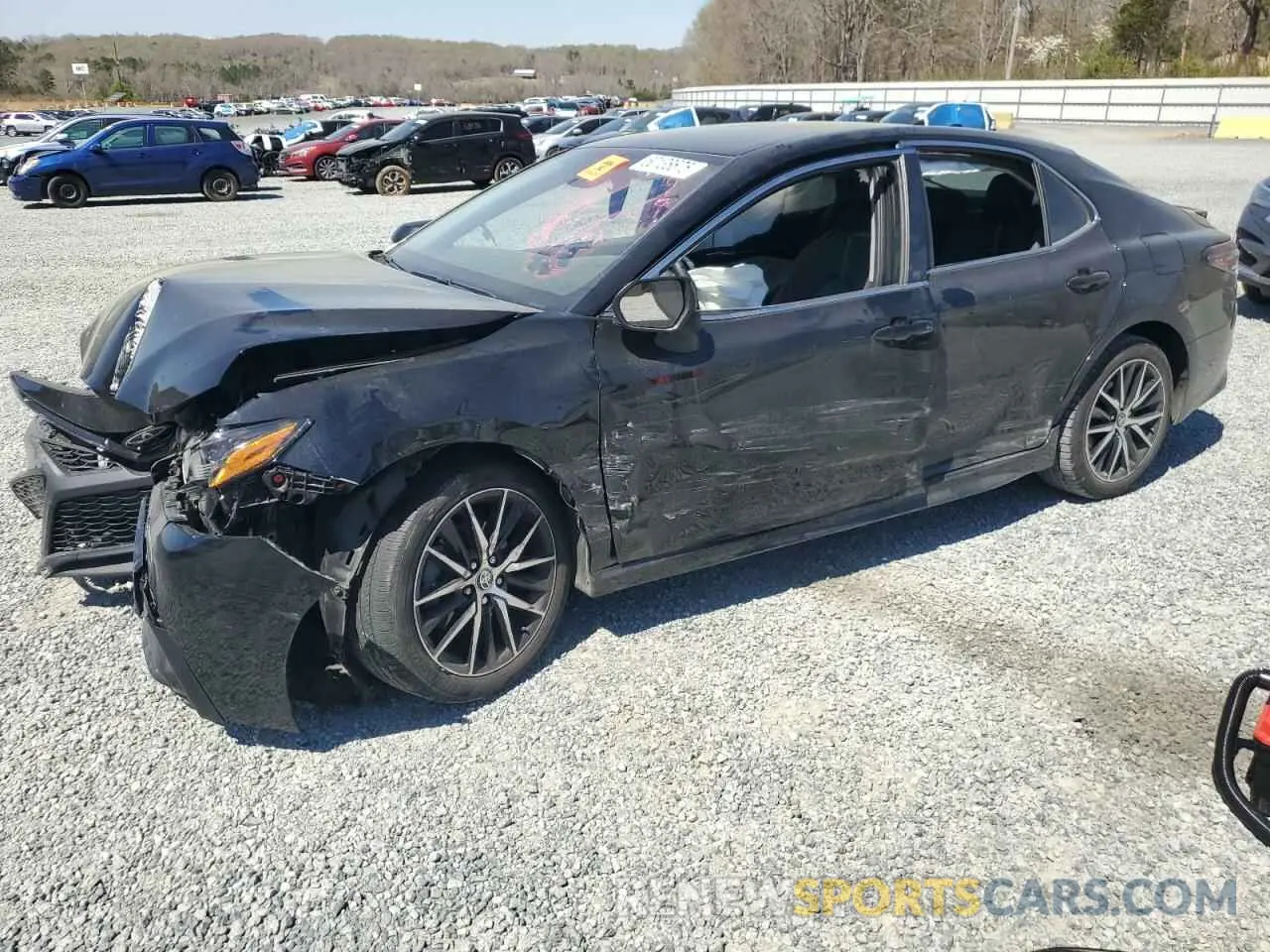 1 Photograph of a damaged car 4T1G11AK3PU102327 TOYOTA CAMRY 2023