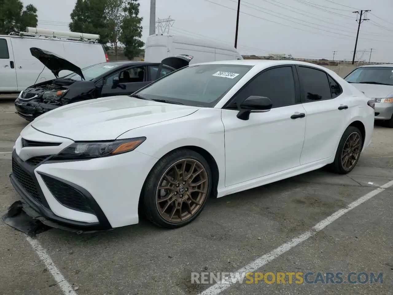 1 Photograph of a damaged car 4T1G11AK3PU113070 TOYOTA CAMRY 2023