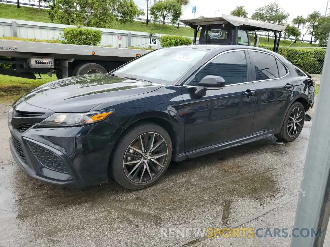 1 Photograph of a damaged car 4T1G11AK3PU120021 TOYOTA CAMRY 2023