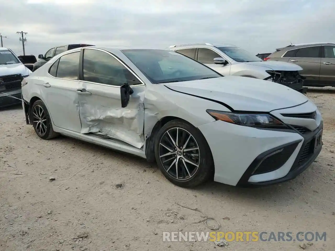 4 Photograph of a damaged car 4T1G11AK3PU164679 TOYOTA CAMRY 2023