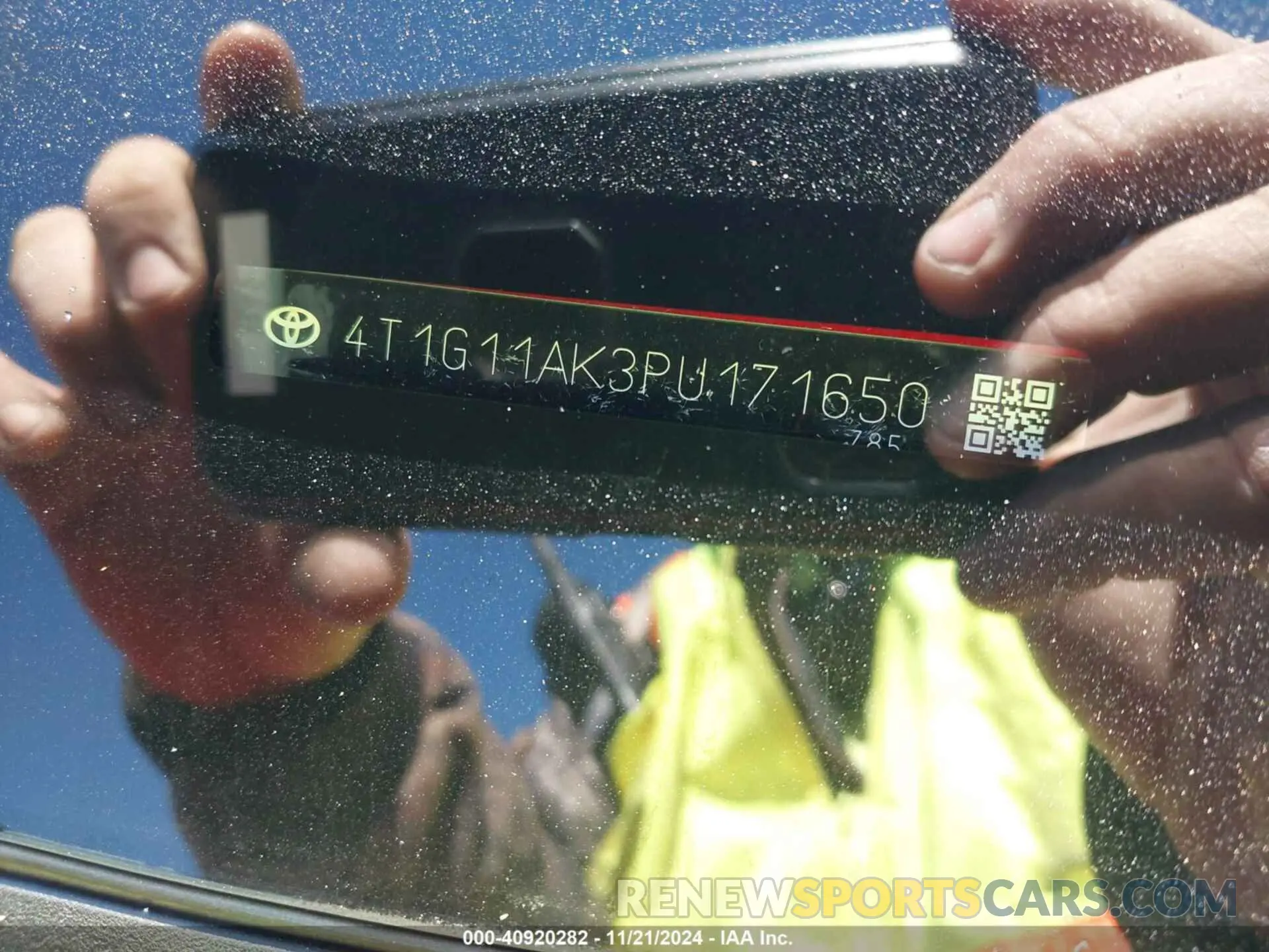9 Photograph of a damaged car 4T1G11AK3PU171650 TOYOTA CAMRY 2023