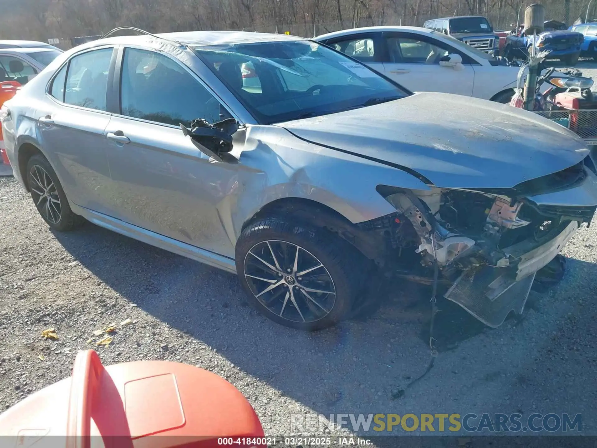 1 Photograph of a damaged car 4T1G11AK3PU720599 TOYOTA CAMRY 2023