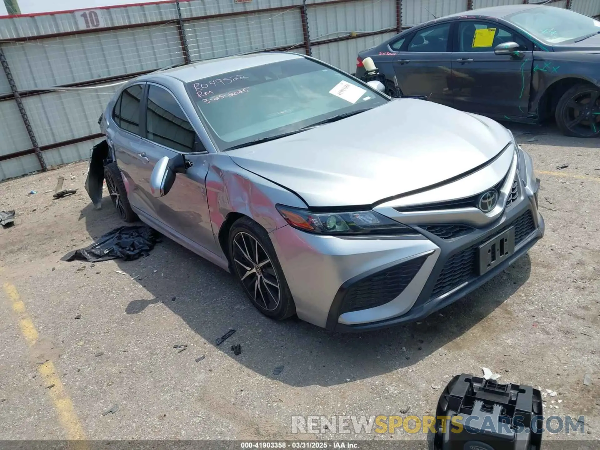 1 Photograph of a damaged car 4T1G11AK3PU723826 TOYOTA CAMRY 2023