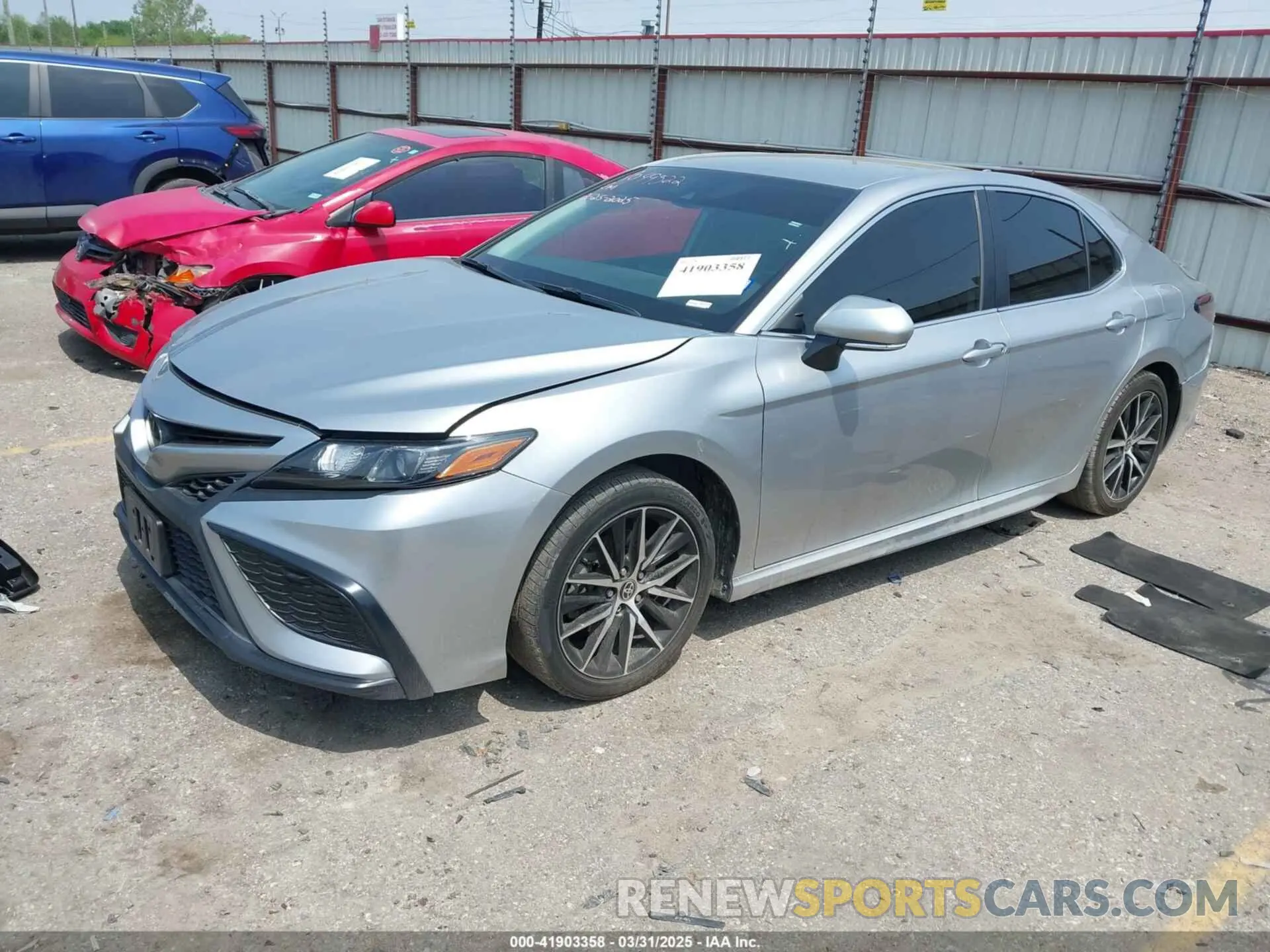2 Photograph of a damaged car 4T1G11AK3PU723826 TOYOTA CAMRY 2023