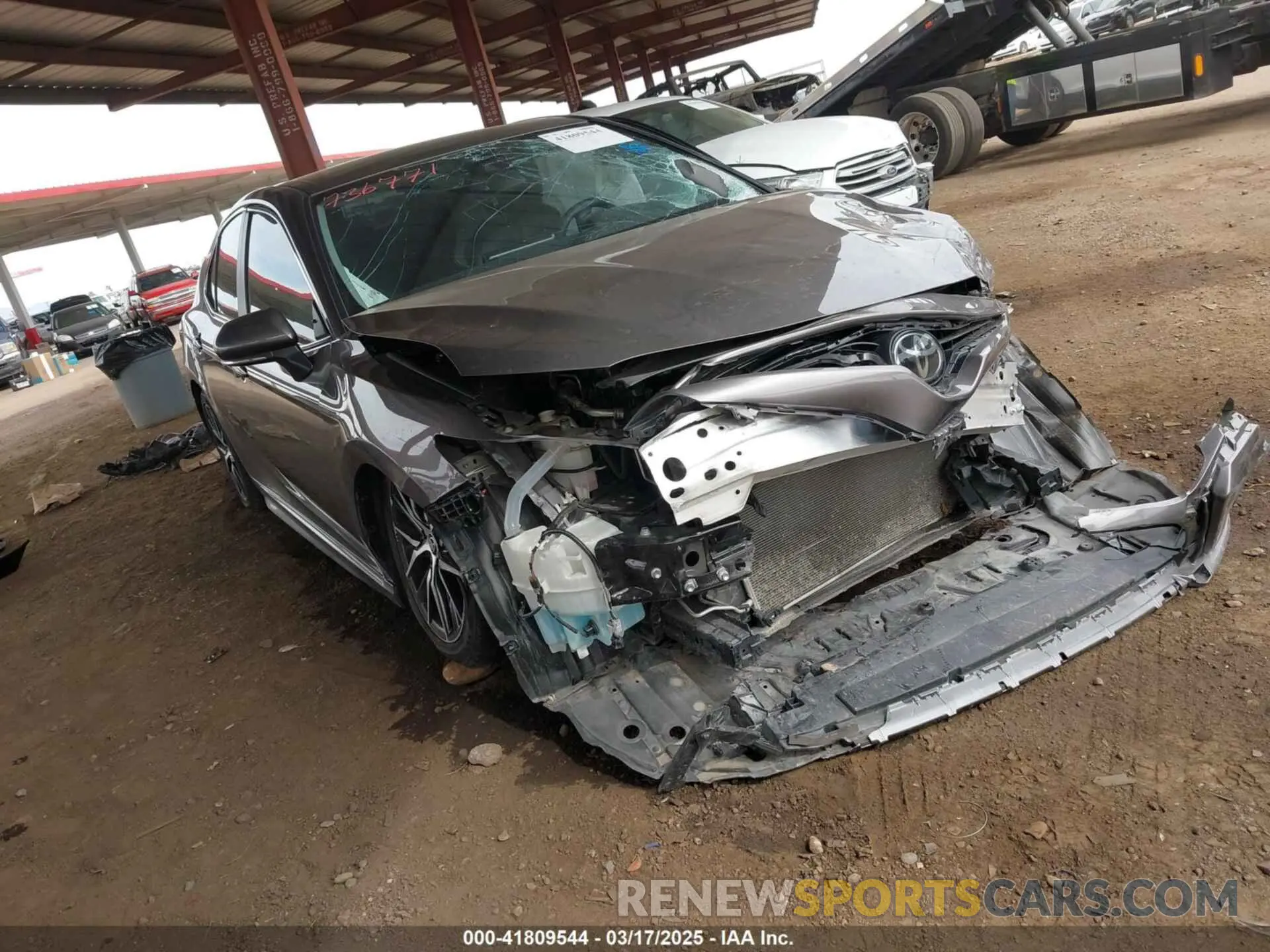 1 Photograph of a damaged car 4T1G11AK3PU736771 TOYOTA CAMRY 2023
