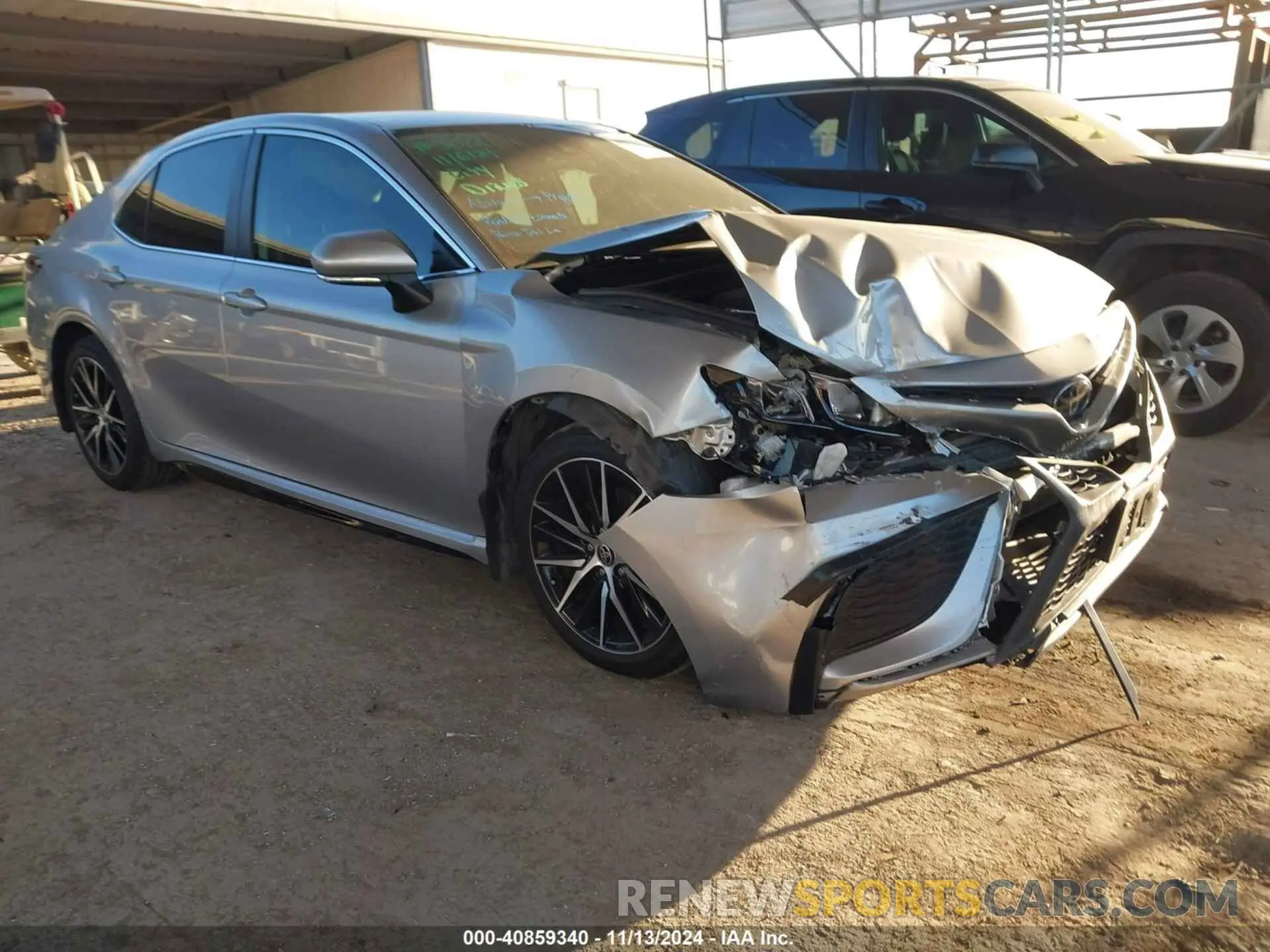 1 Photograph of a damaged car 4T1G11AK3PU741470 TOYOTA CAMRY 2023