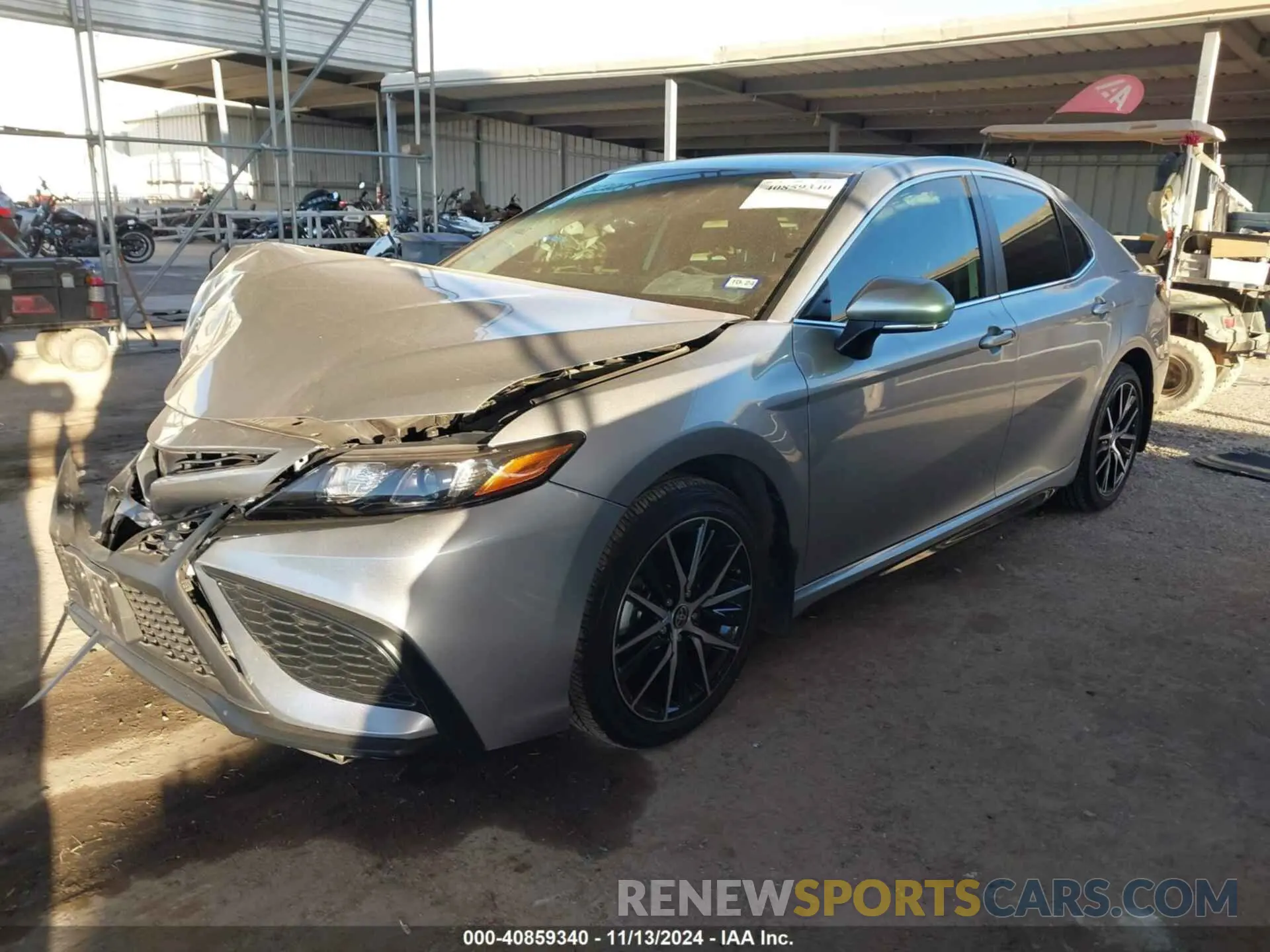 2 Photograph of a damaged car 4T1G11AK3PU741470 TOYOTA CAMRY 2023