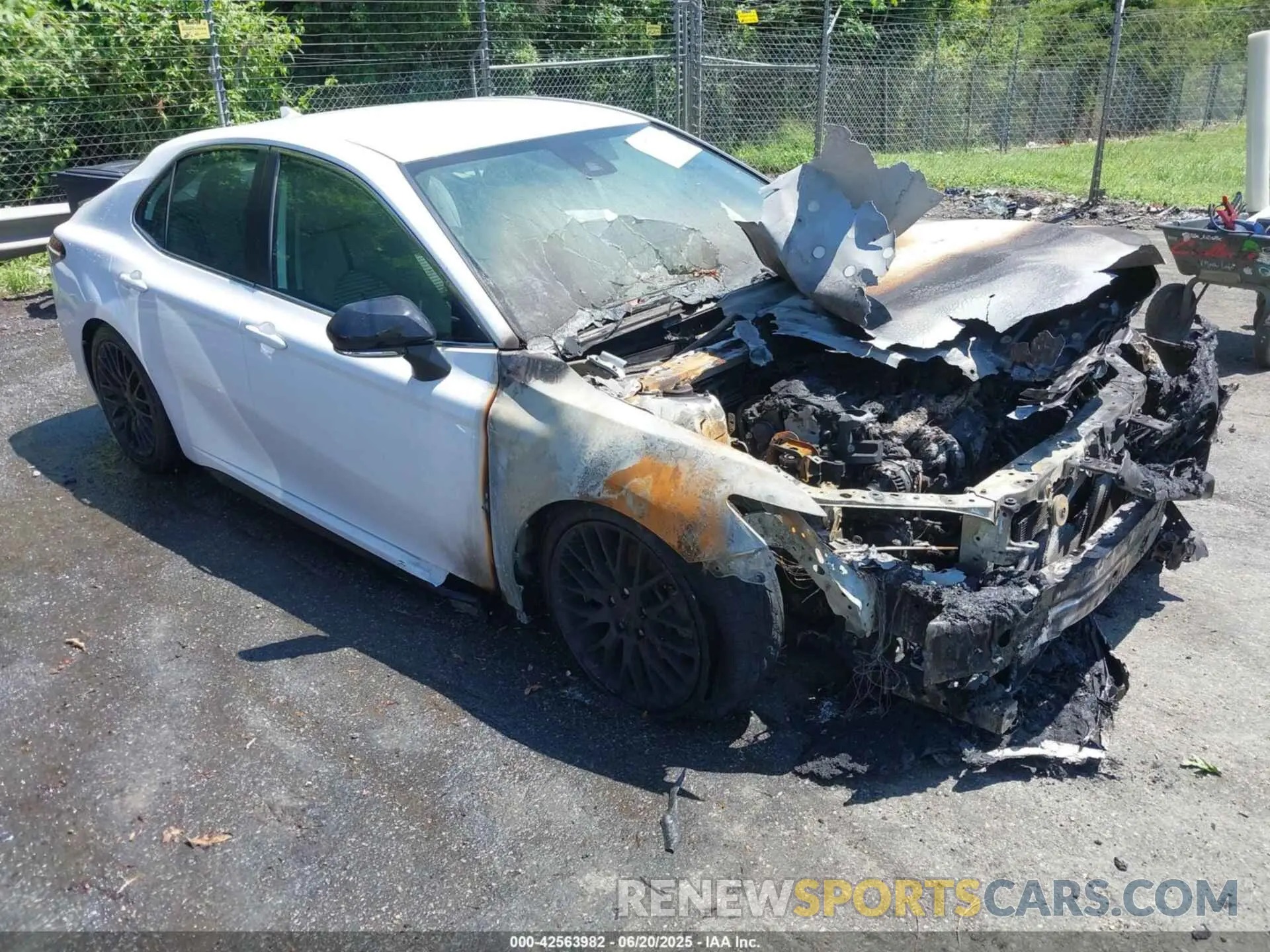 1 Photograph of a damaged car 4T1G11AK3PU749150 TOYOTA CAMRY 2023