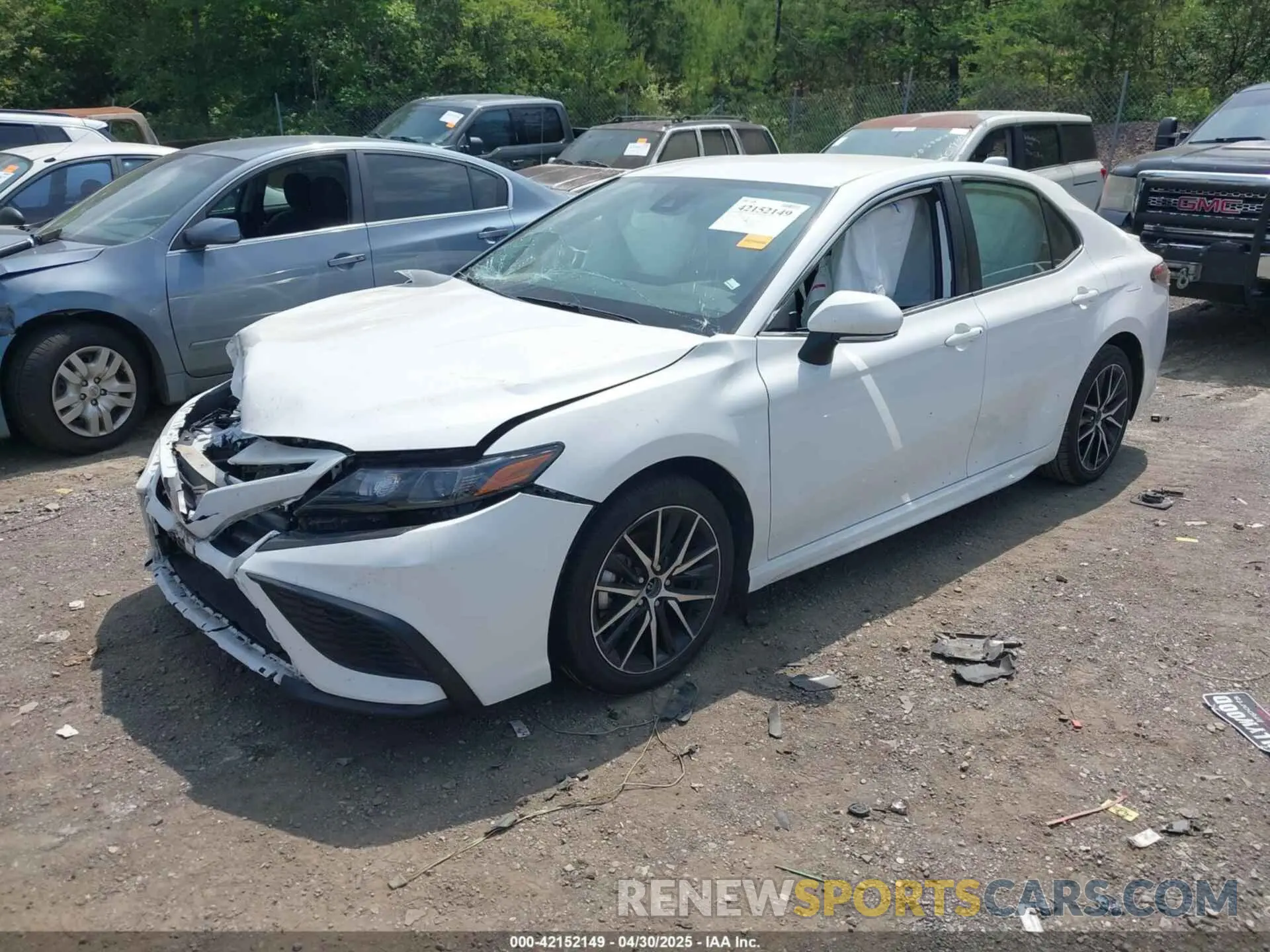 2 Photograph of a damaged car 4T1G11AK3PU784979 TOYOTA CAMRY 2023