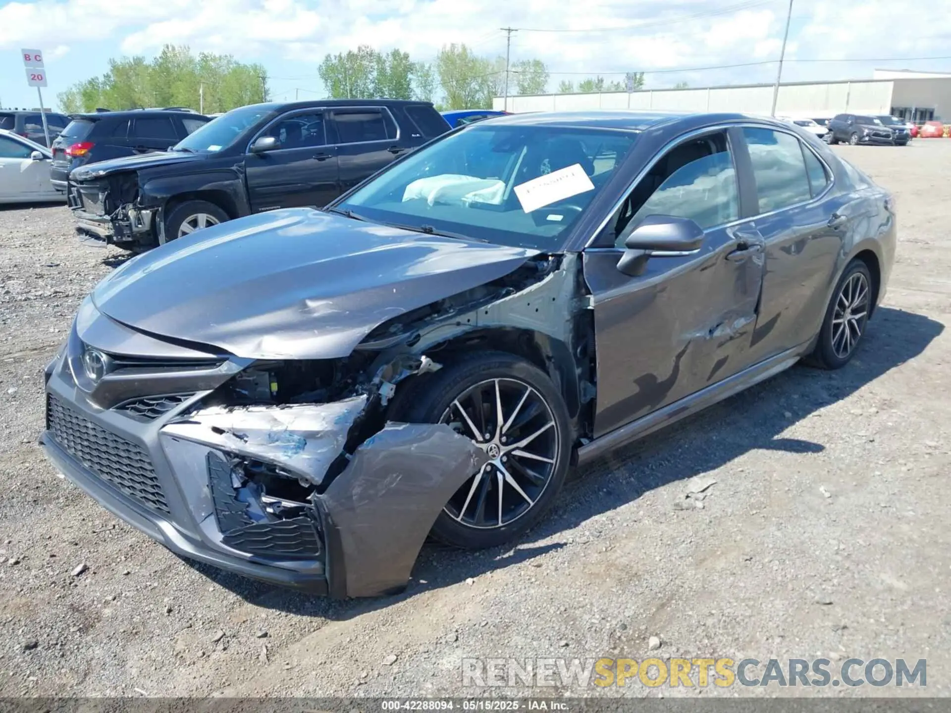 2 Photograph of a damaged car 4T1G11AK3PU808889 TOYOTA CAMRY 2023