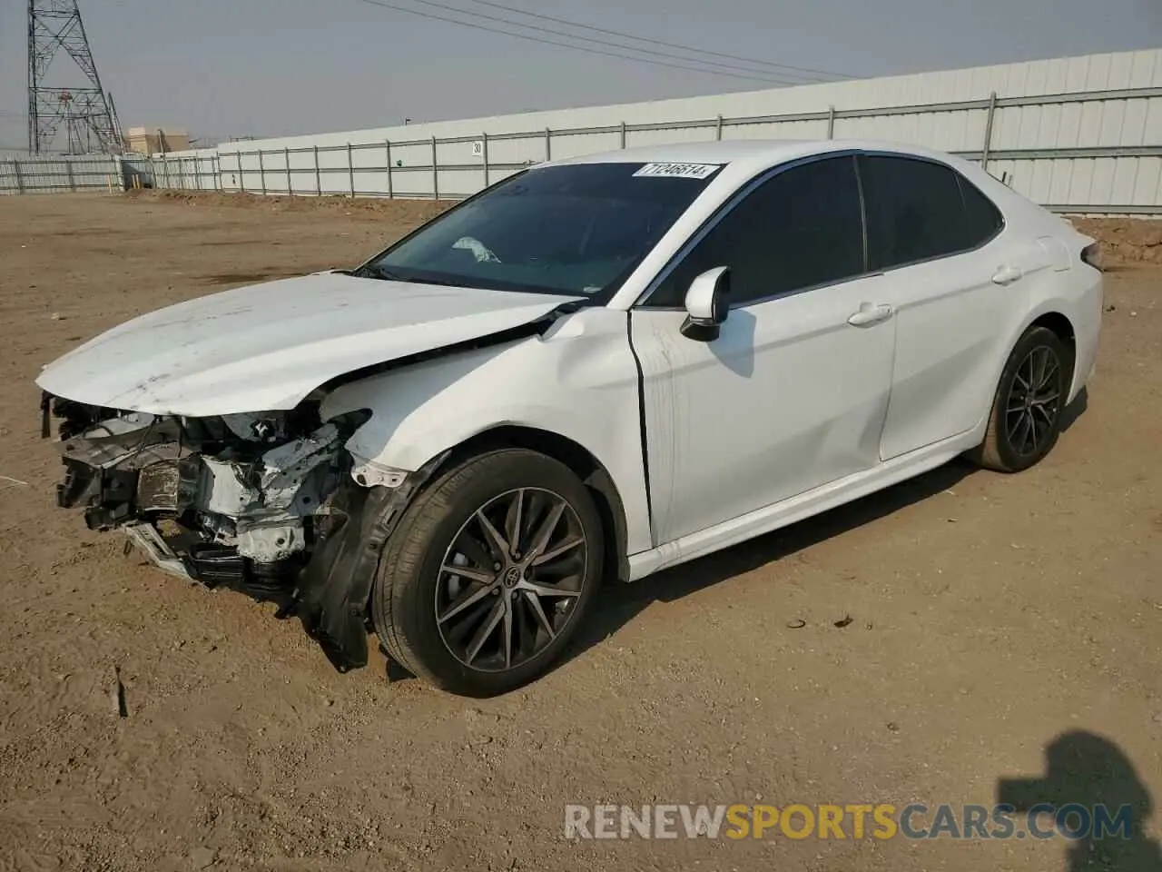 1 Photograph of a damaged car 4T1G11AK3PU811162 TOYOTA CAMRY 2023