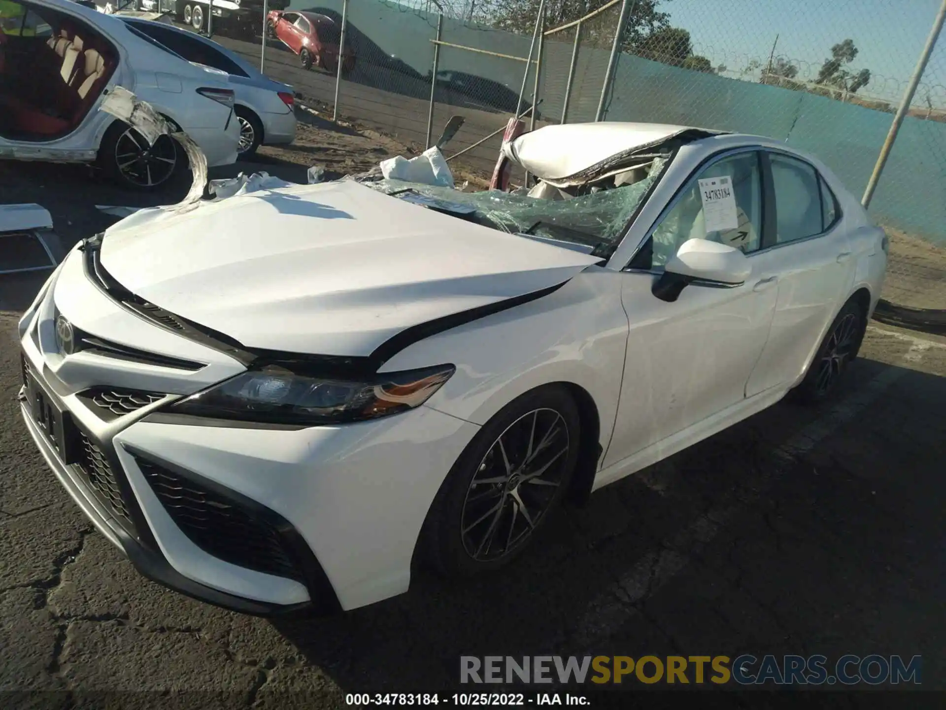 2 Photograph of a damaged car 4T1G11AK4PU090818 TOYOTA CAMRY 2023