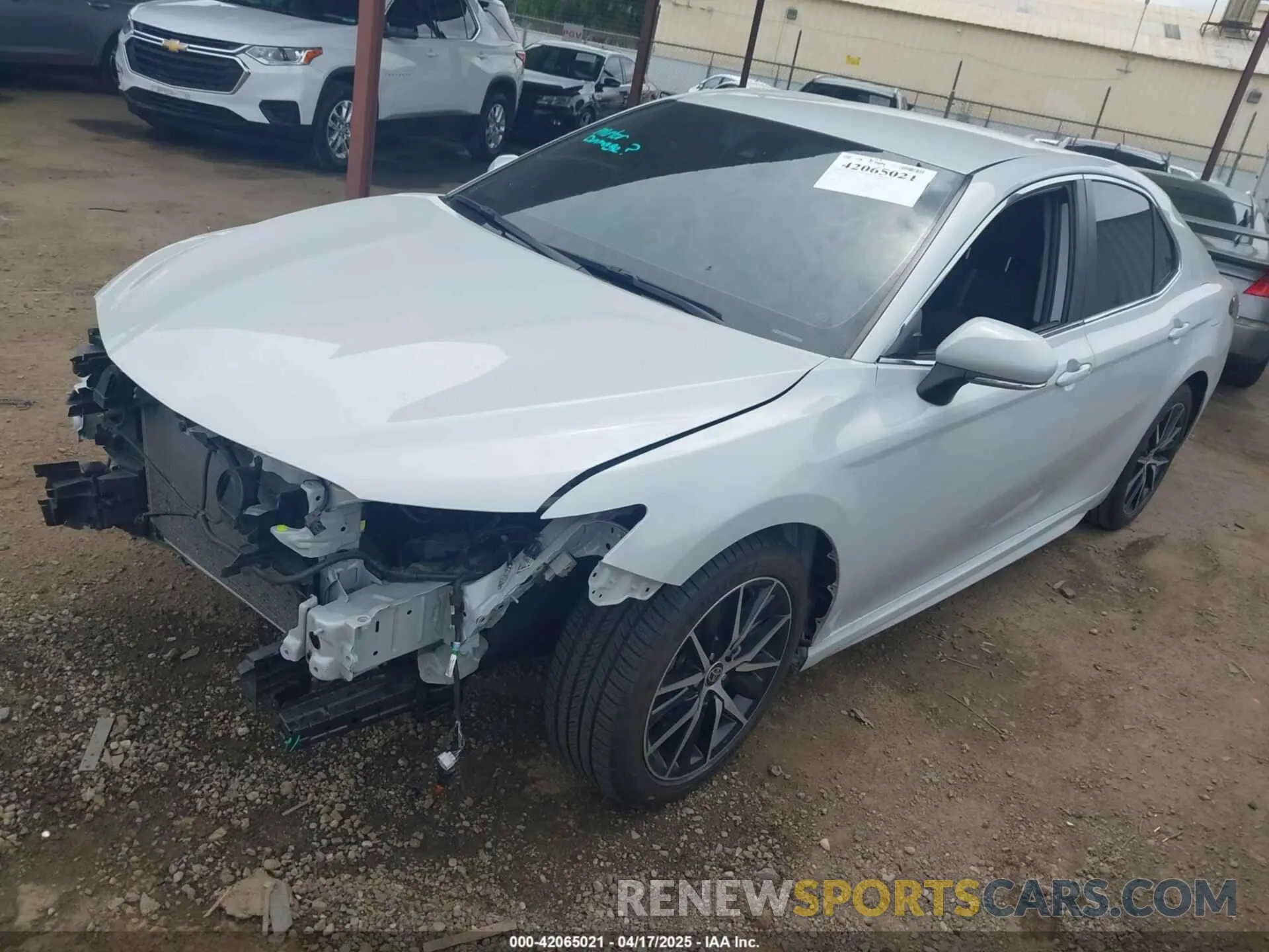2 Photograph of a damaged car 4T1G11AK4PU106175 TOYOTA CAMRY 2023