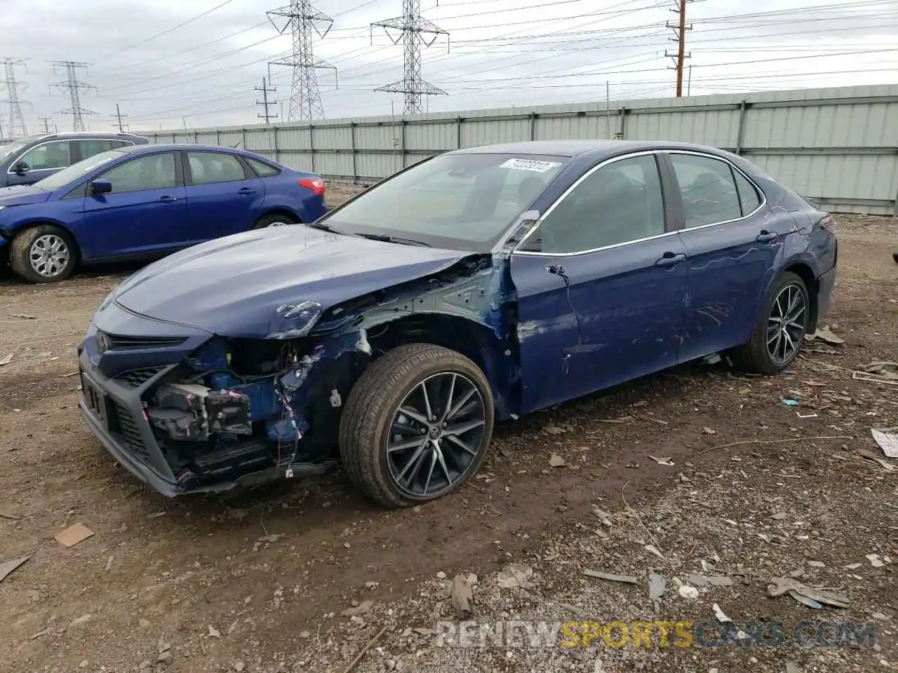 1 Photograph of a damaged car 4T1G11AK4PU129598 TOYOTA CAMRY 2023