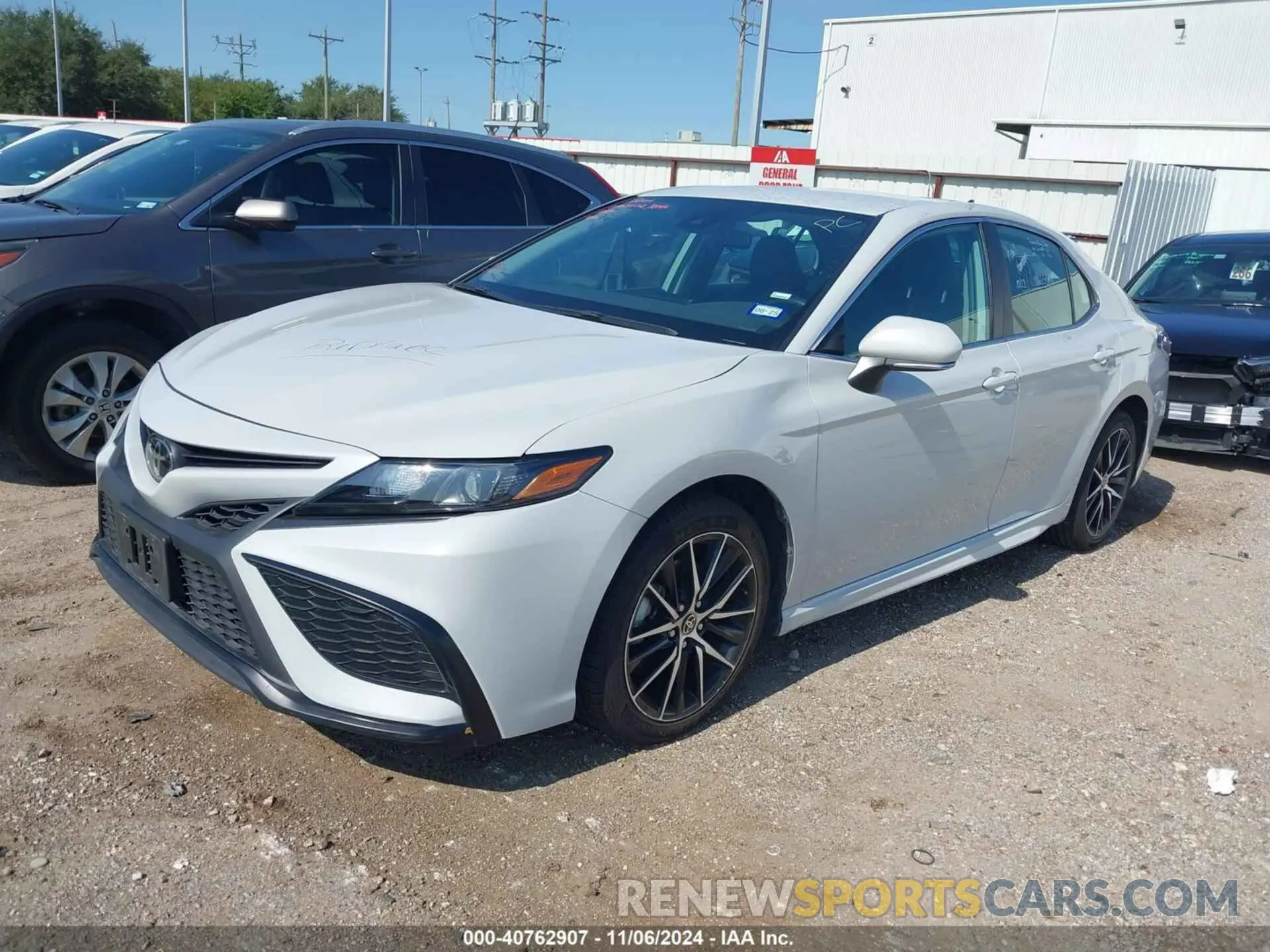 2 Photograph of a damaged car 4T1G11AK4PU186528 TOYOTA CAMRY 2023