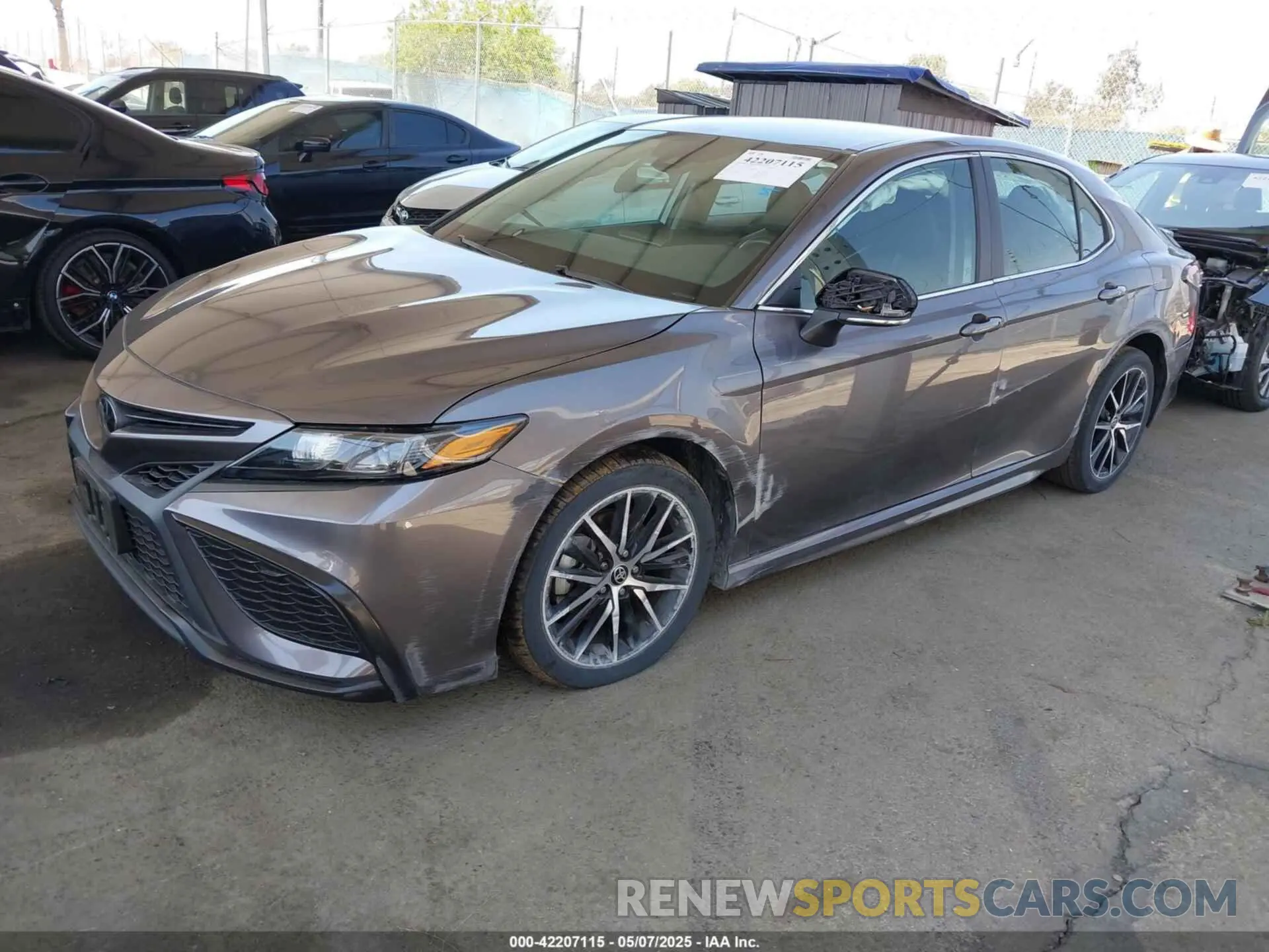 2 Photograph of a damaged car 4T1G11AK4PU747116 TOYOTA CAMRY 2023