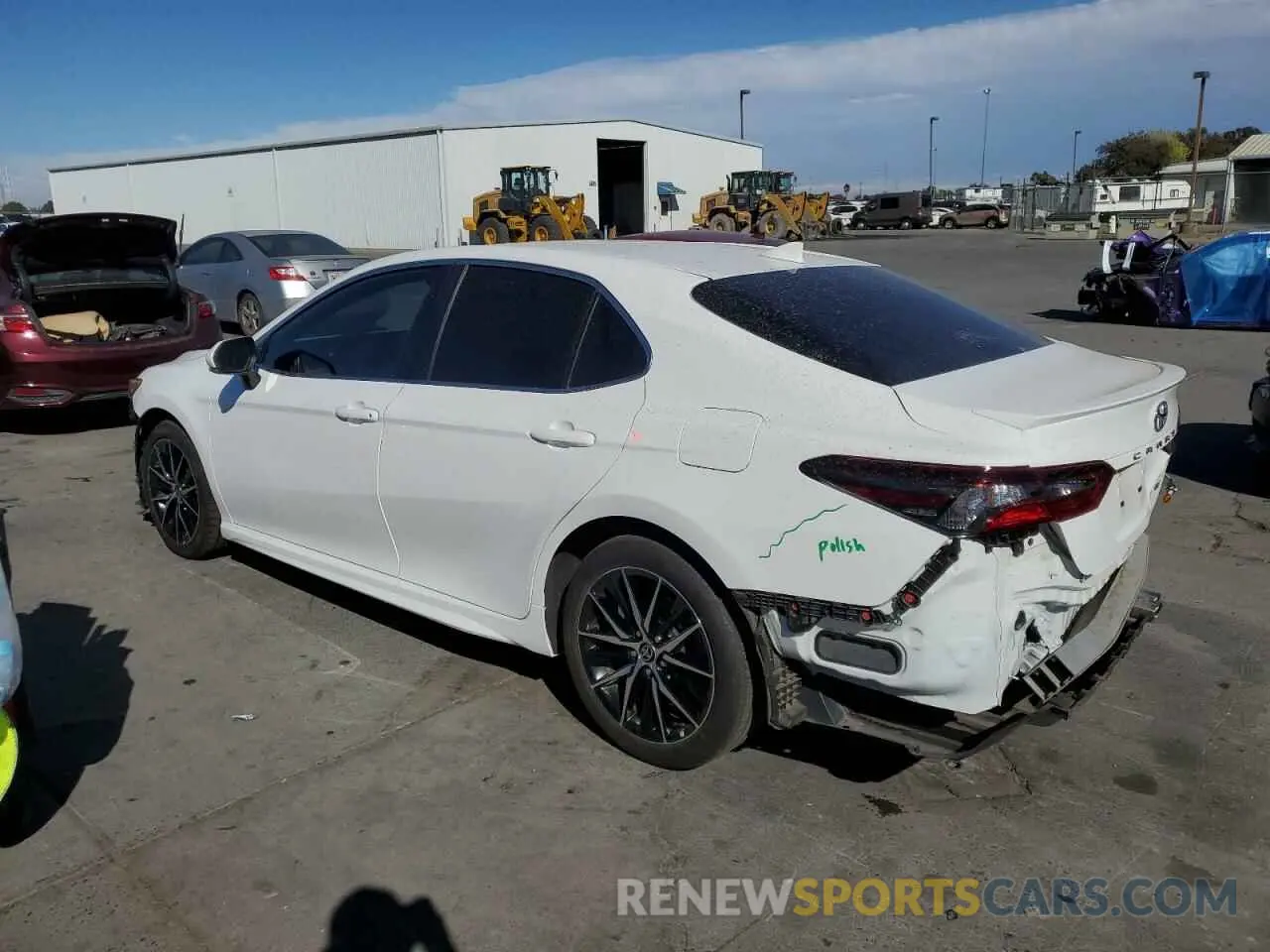 2 Photograph of a damaged car 4T1G11AK4PU776597 TOYOTA CAMRY 2023