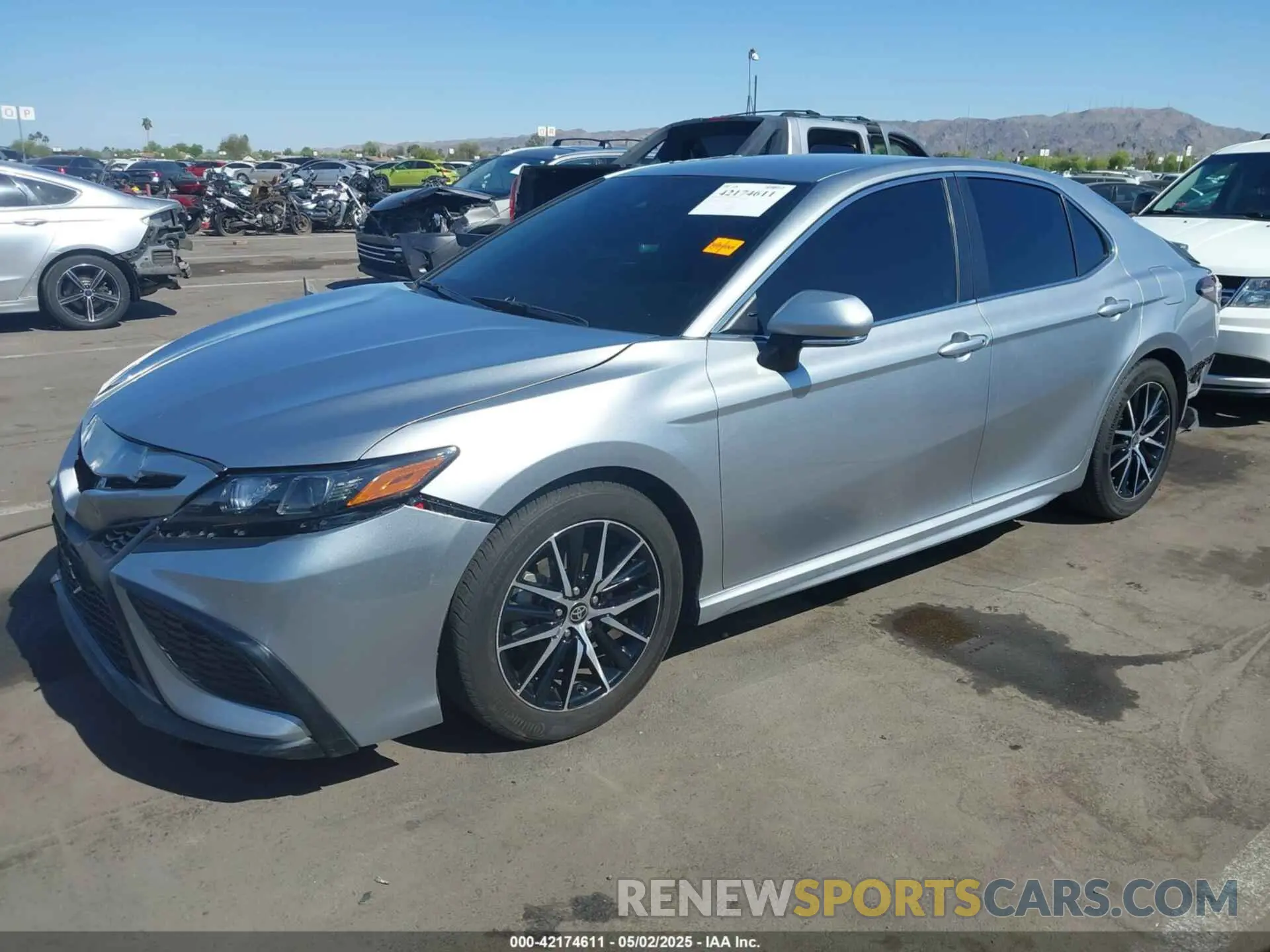 2 Photograph of a damaged car 4T1G11AK4PU781248 TOYOTA CAMRY 2023