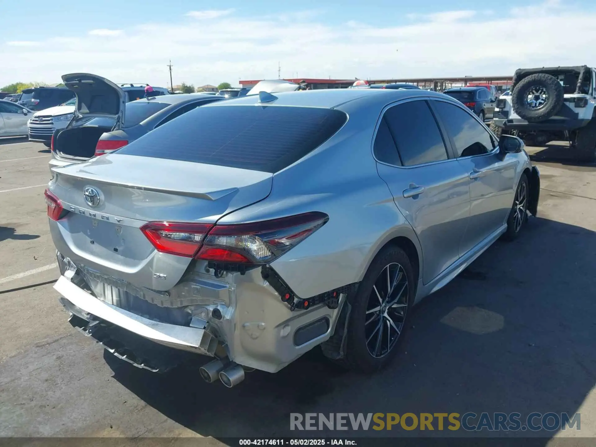 4 Photograph of a damaged car 4T1G11AK4PU781248 TOYOTA CAMRY 2023