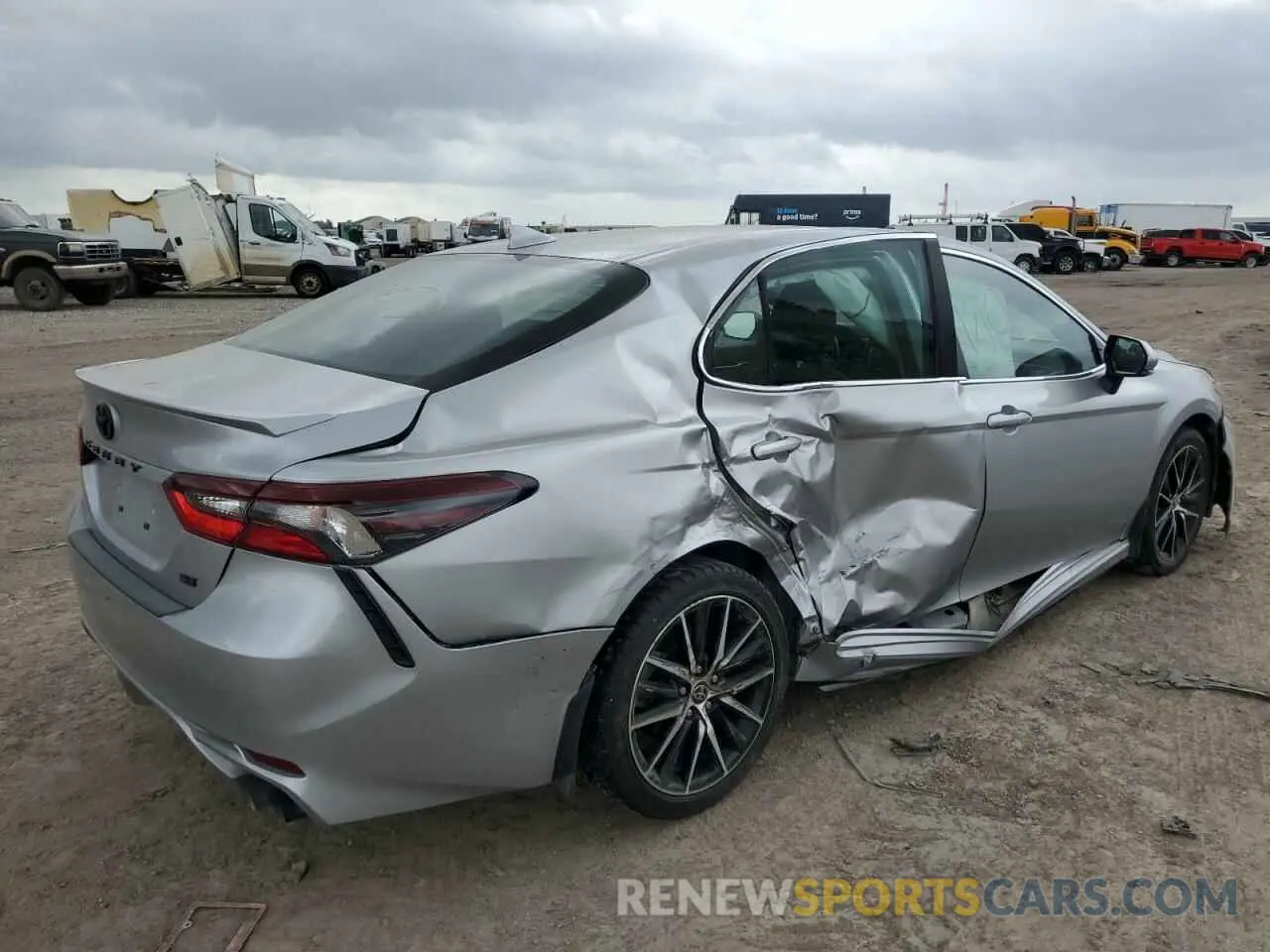 3 Photograph of a damaged car 4T1G11AK4PU782433 TOYOTA CAMRY 2023