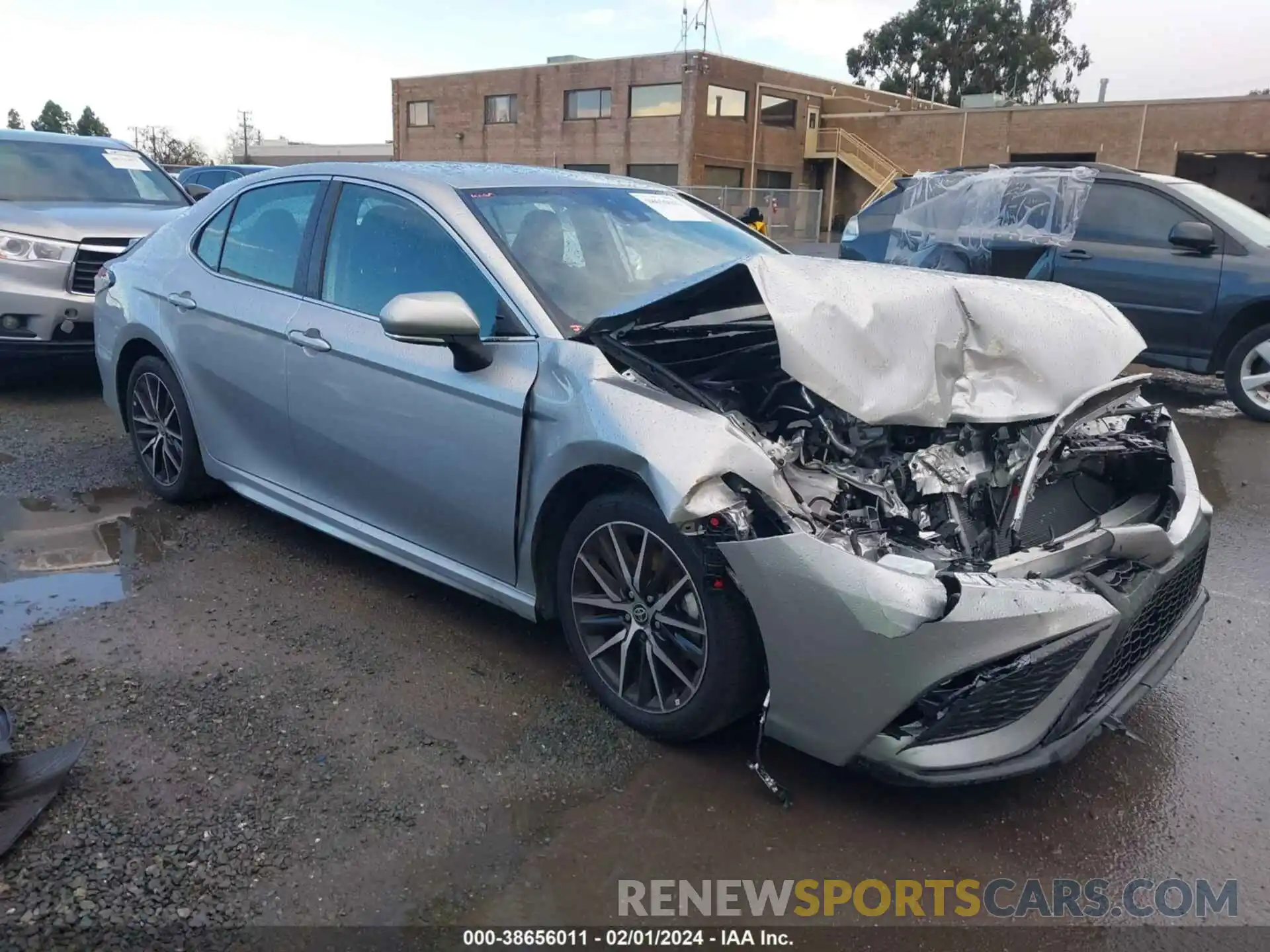 1 Photograph of a damaged car 4T1G11AK4PU792637 TOYOTA CAMRY 2023