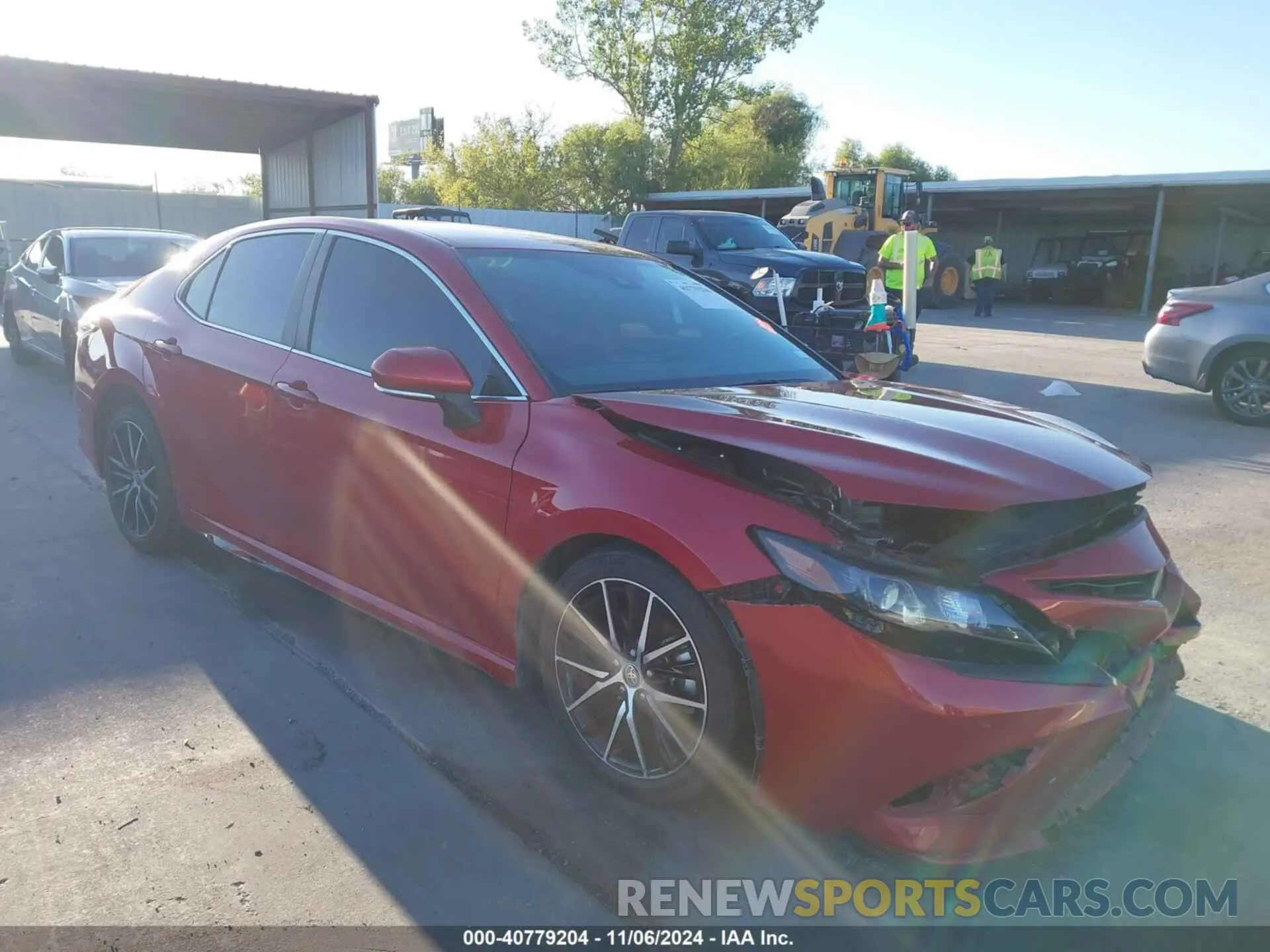 1 Photograph of a damaged car 4T1G11AK5PU125429 TOYOTA CAMRY 2023