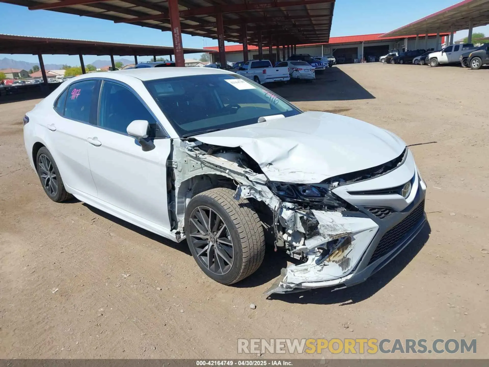 1 Photograph of a damaged car 4T1G11AK5PU126970 TOYOTA CAMRY 2023