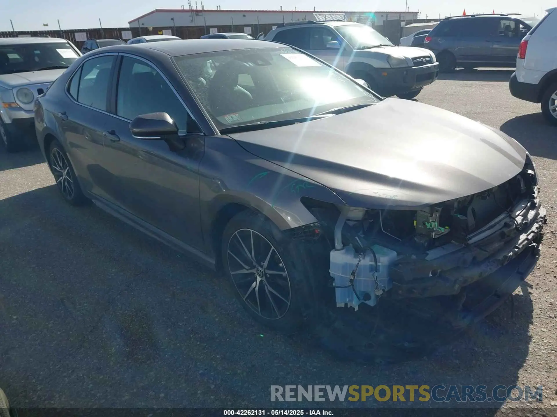 1 Photograph of a damaged car 4T1G11AK5PU163629 TOYOTA CAMRY 2023