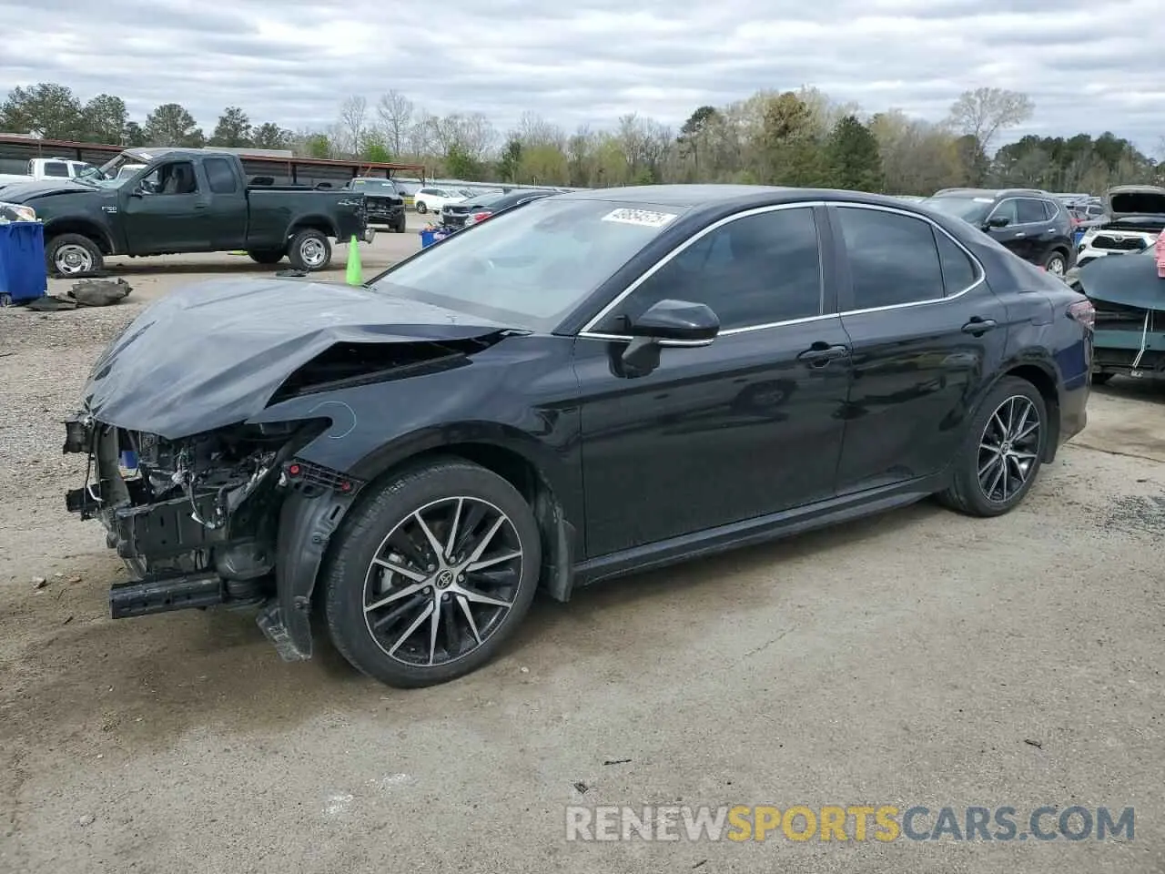 1 Photograph of a damaged car 4T1G11AK5PU742491 TOYOTA CAMRY 2023