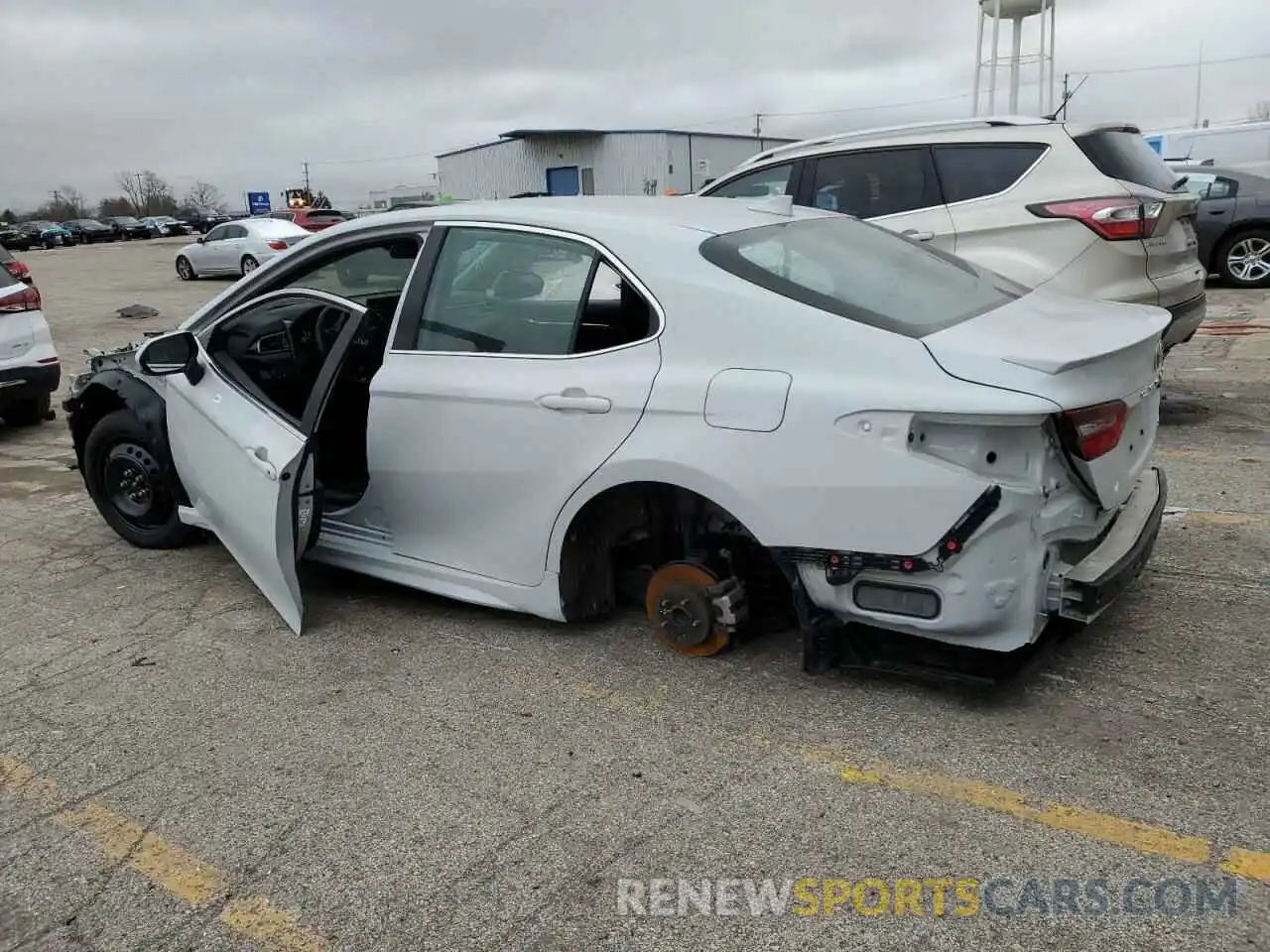 2 Photograph of a damaged car 4T1G11AK6PU098449 TOYOTA CAMRY 2023