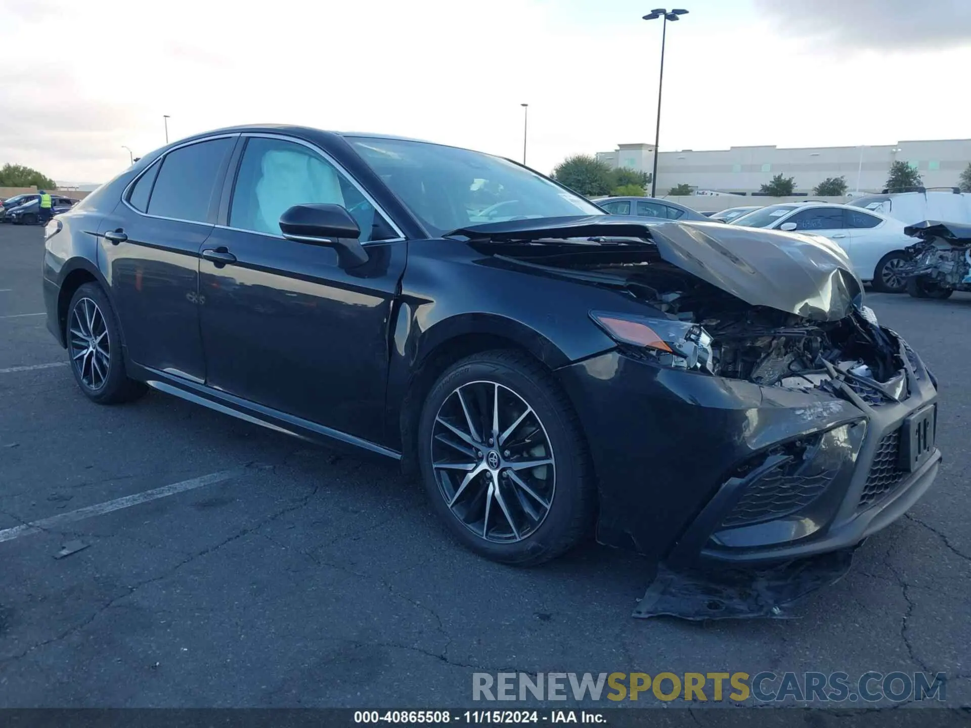 1 Photograph of a damaged car 4T1G11AK6PU101916 TOYOTA CAMRY 2023