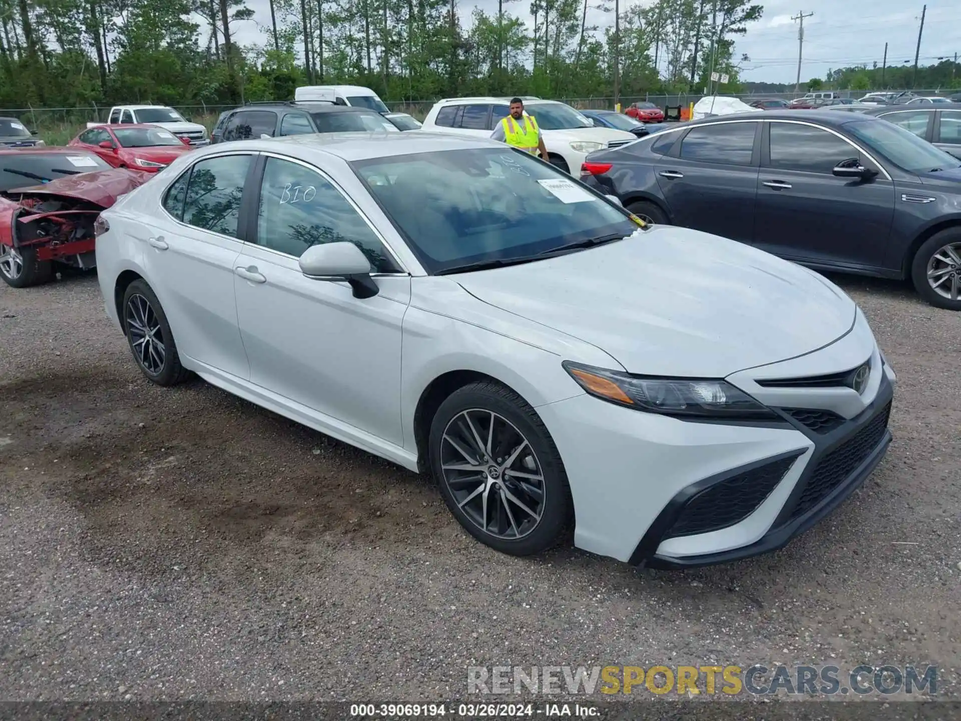 1 Photograph of a damaged car 4T1G11AK6PU123754 TOYOTA CAMRY 2023