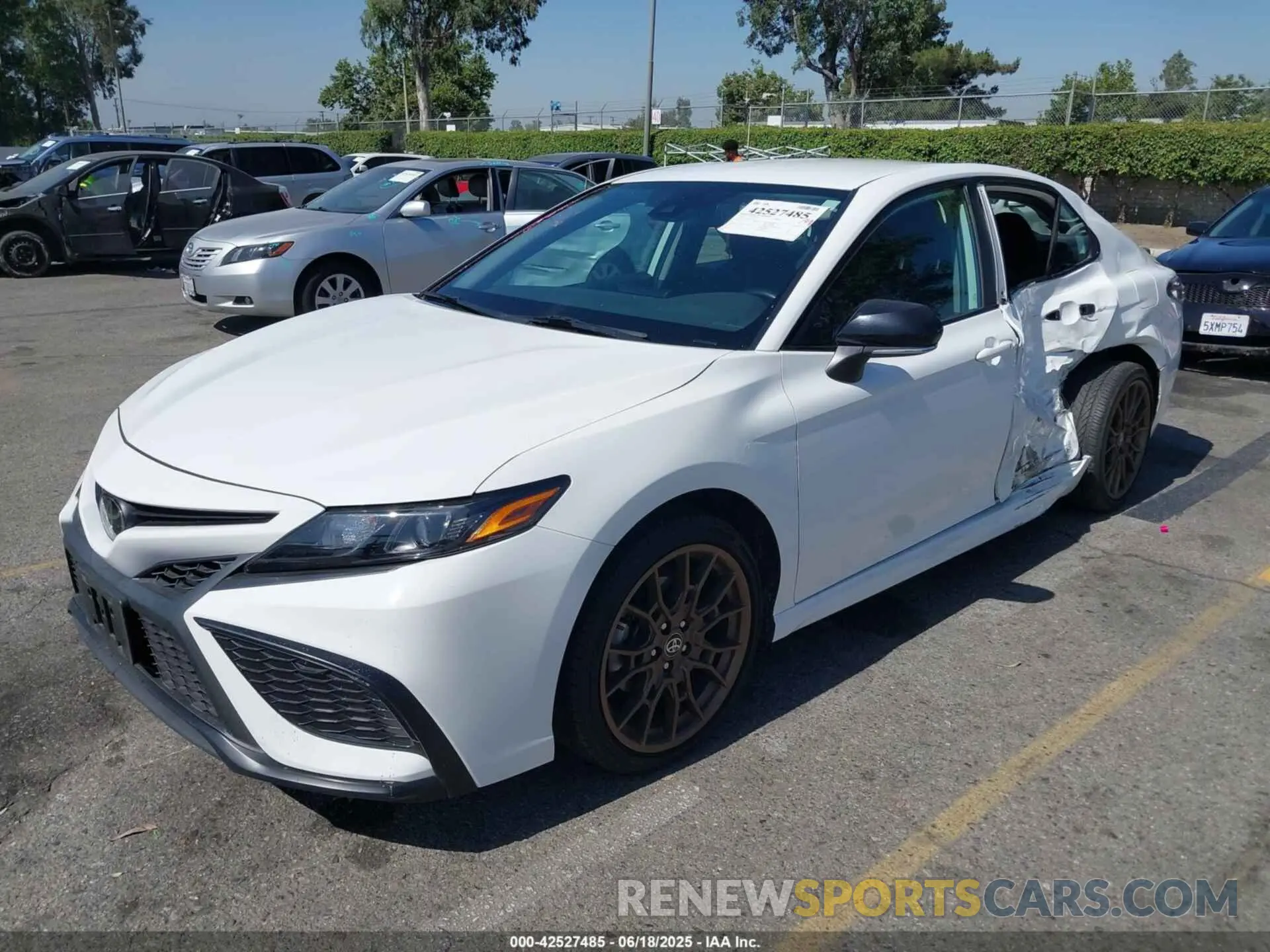 2 Photograph of a damaged car 4T1G11AK6PU129912 TOYOTA CAMRY 2023