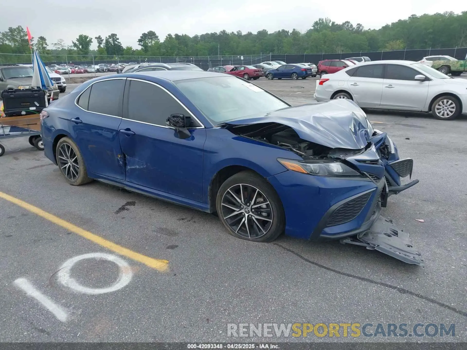 1 Photograph of a damaged car 4T1G11AK6PU139923 TOYOTA CAMRY 2023