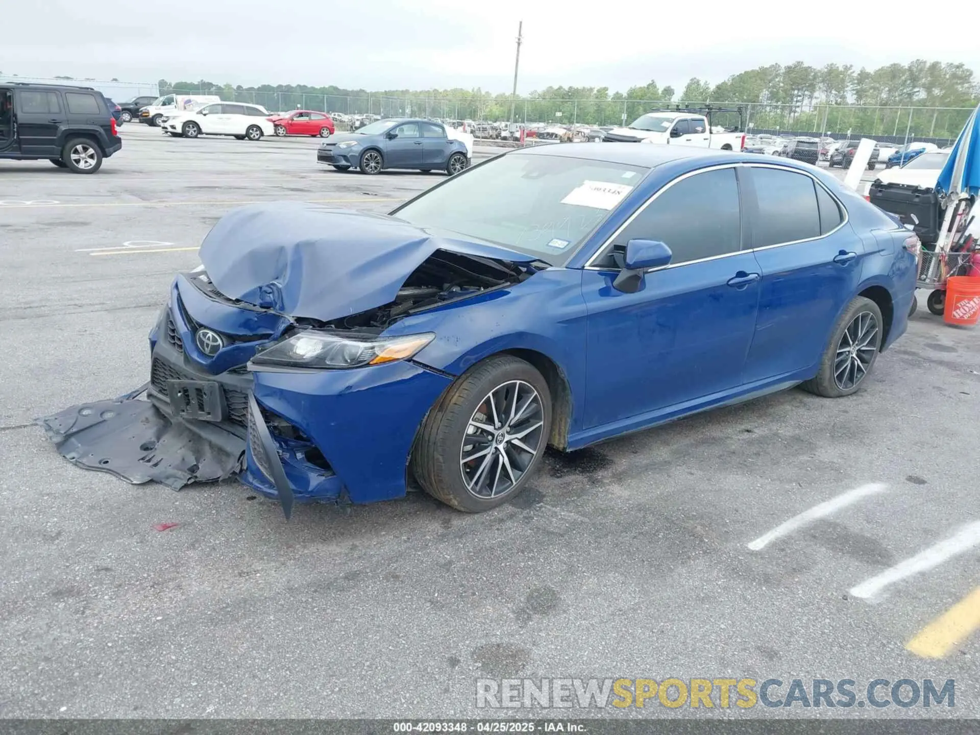 2 Photograph of a damaged car 4T1G11AK6PU139923 TOYOTA CAMRY 2023