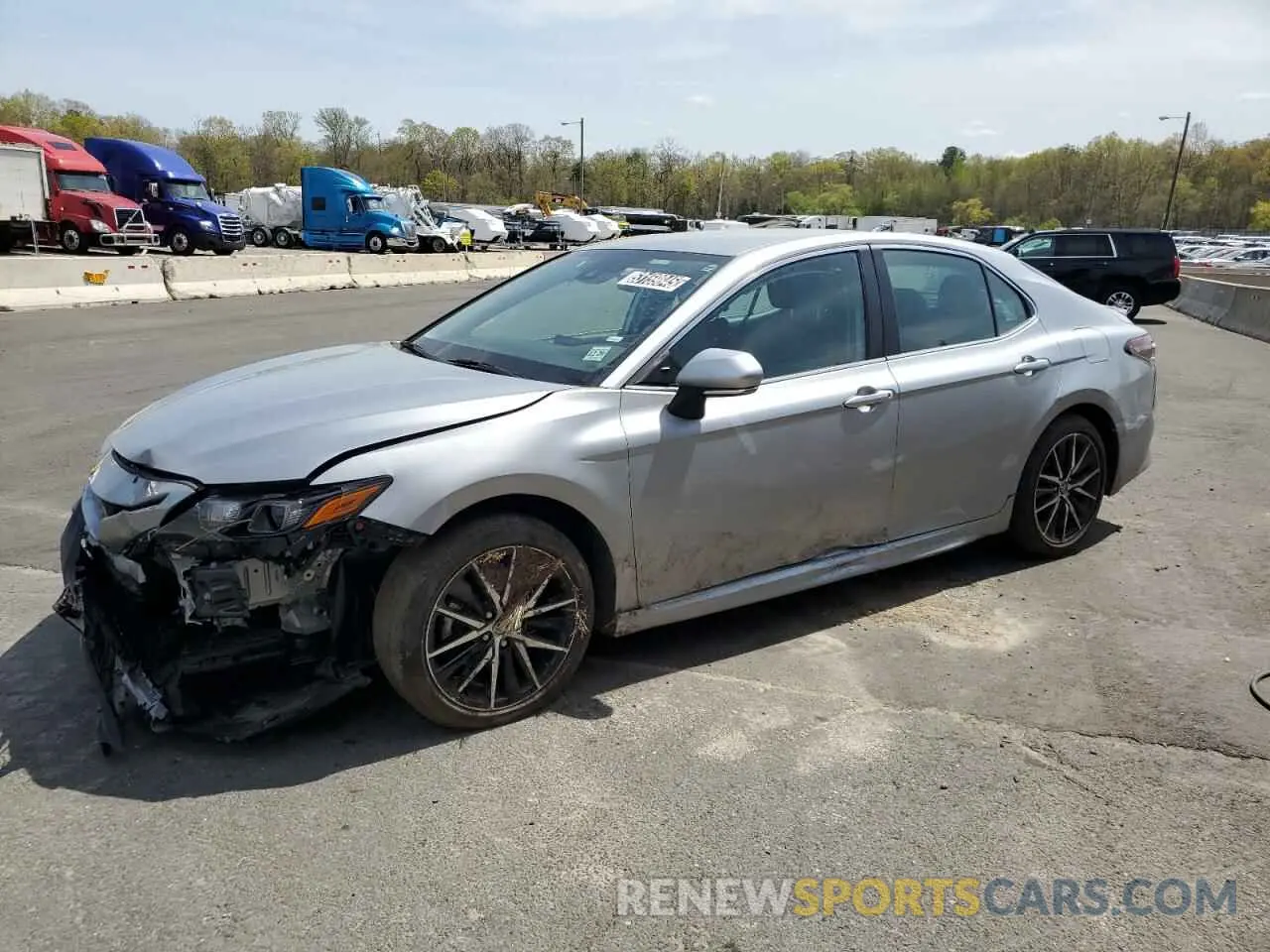 1 Photograph of a damaged car 4T1G11AK6PU153532 TOYOTA CAMRY 2023