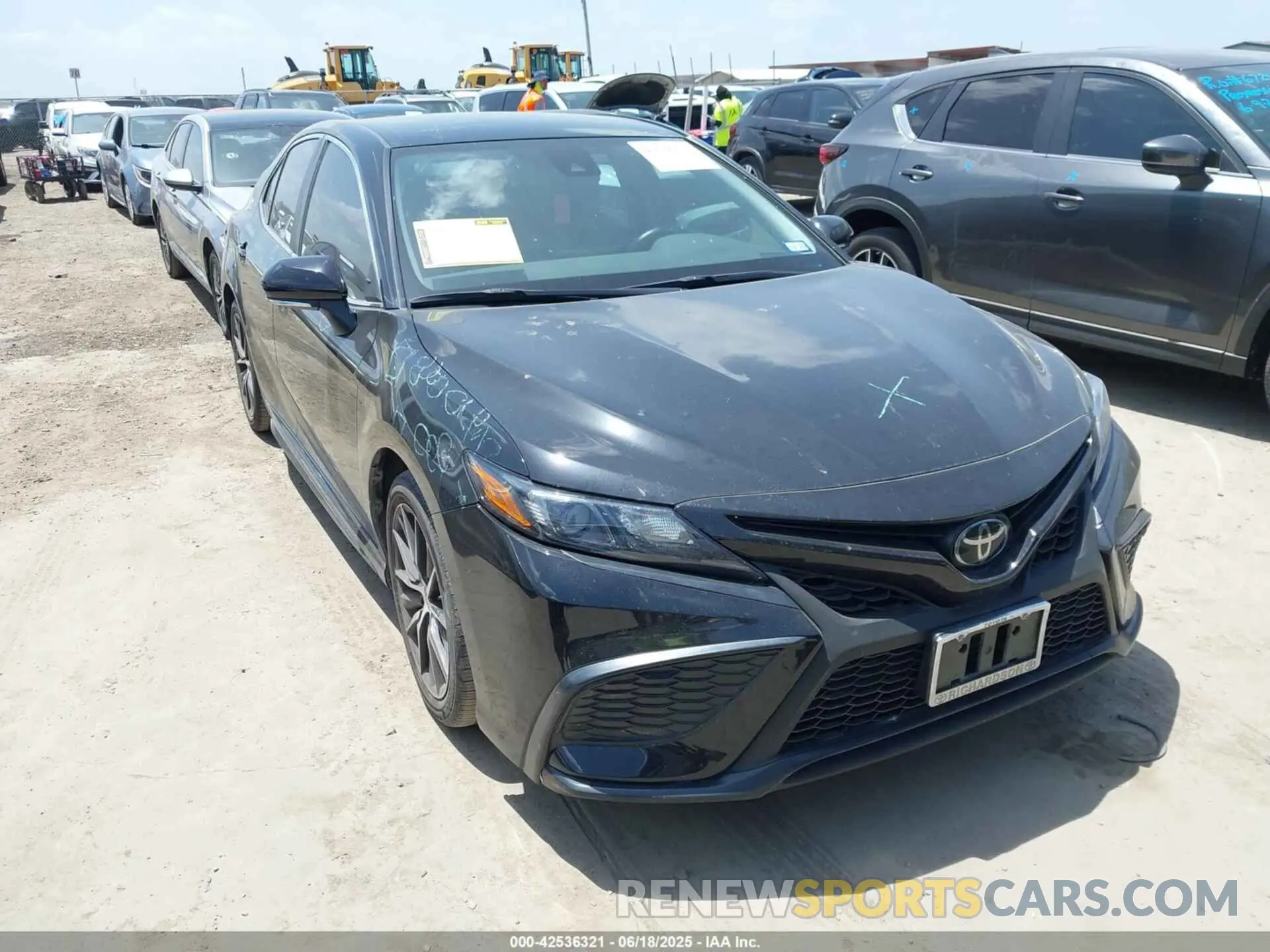 1 Photograph of a damaged car 4T1G11AK6PU760661 TOYOTA CAMRY 2023